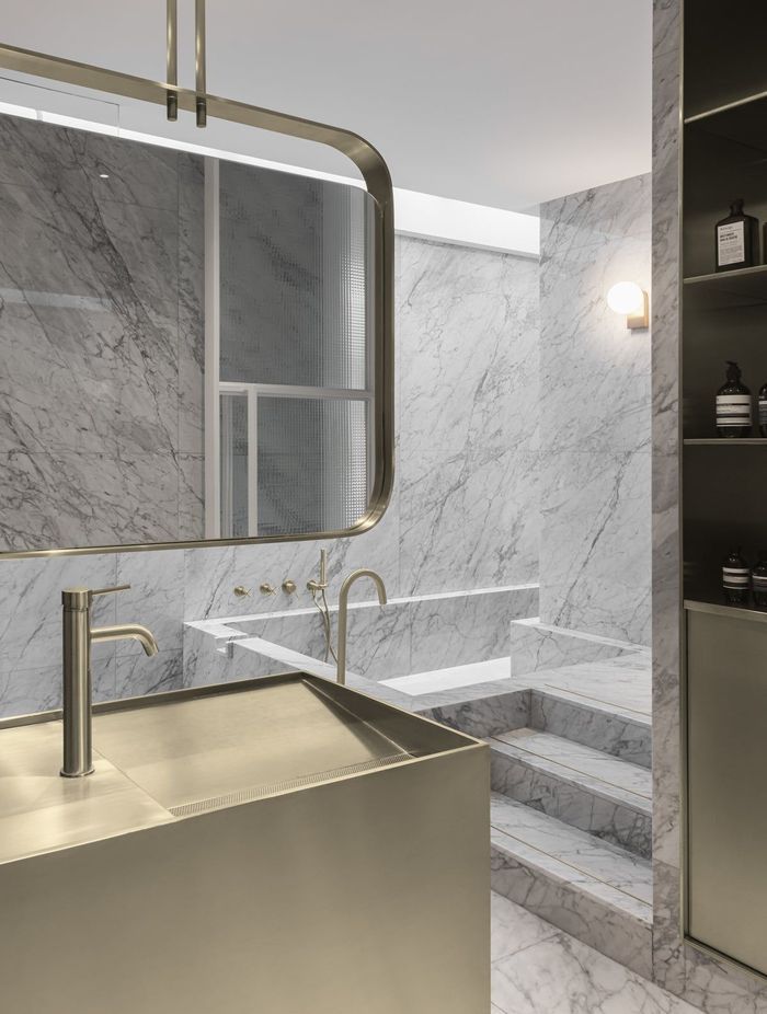 Piccola Tall Basin Mixer Tap with 130mm Spout - Tiger Bronze
by Meir