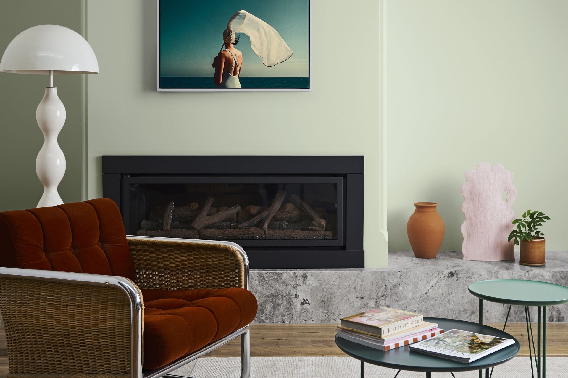 Woods Creek by Dulux is the perfect example of a natural green that can bring a room to life.