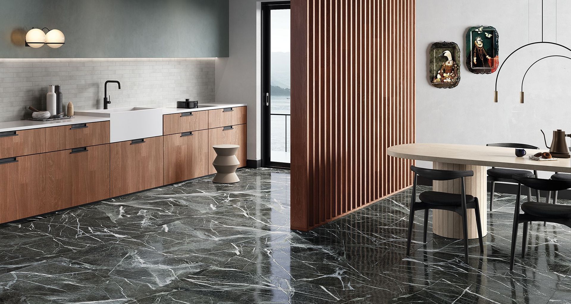 Eqoque 21 Wall & Floor Tiles by Living Tiles