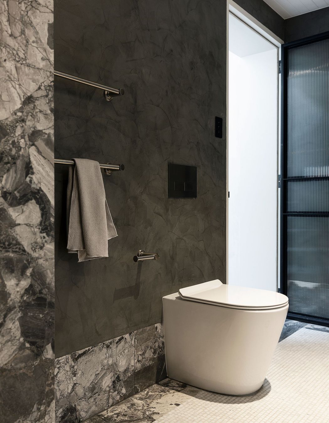 Milu Odourless toilet inside Alexander House, by Alexander &CO