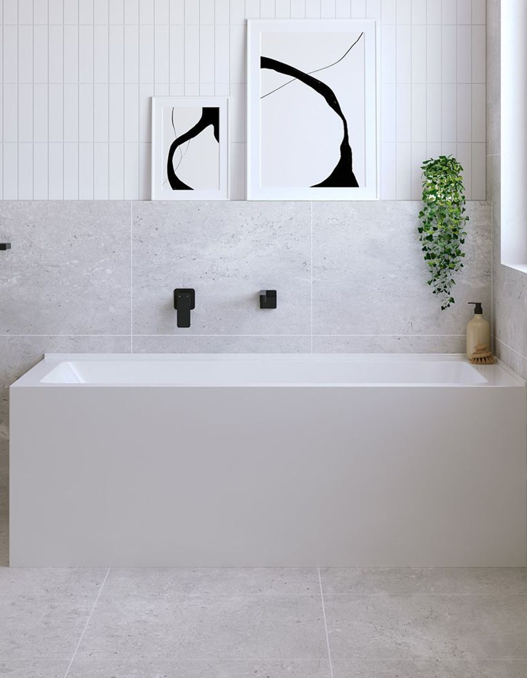Sentor Acrylic Corner Bath with Overflow
By Fienza