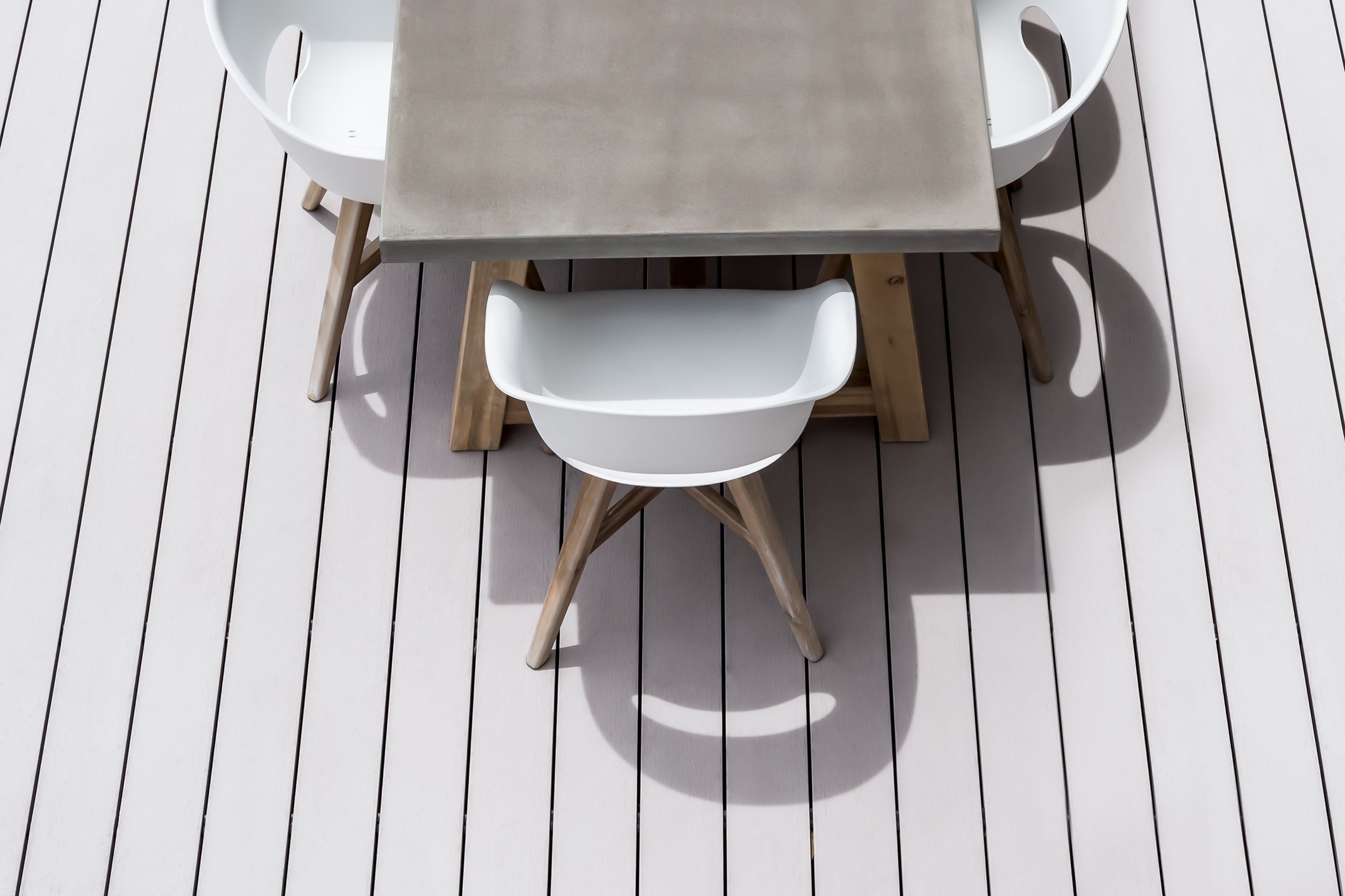 Decking solutions like Futurewood Composite Decking require minimal maintenance over their lifespans.