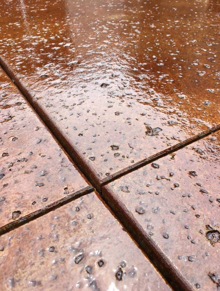 Chemical Stain creates a one-of-a-kind finish unique to the concrete it's applied to.
