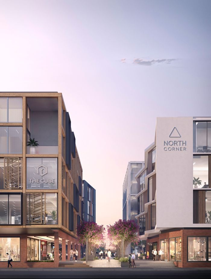 Feathers Planning works with clients on commercial projects, such as Hamilton’s prestige office and retail development, Union Square.