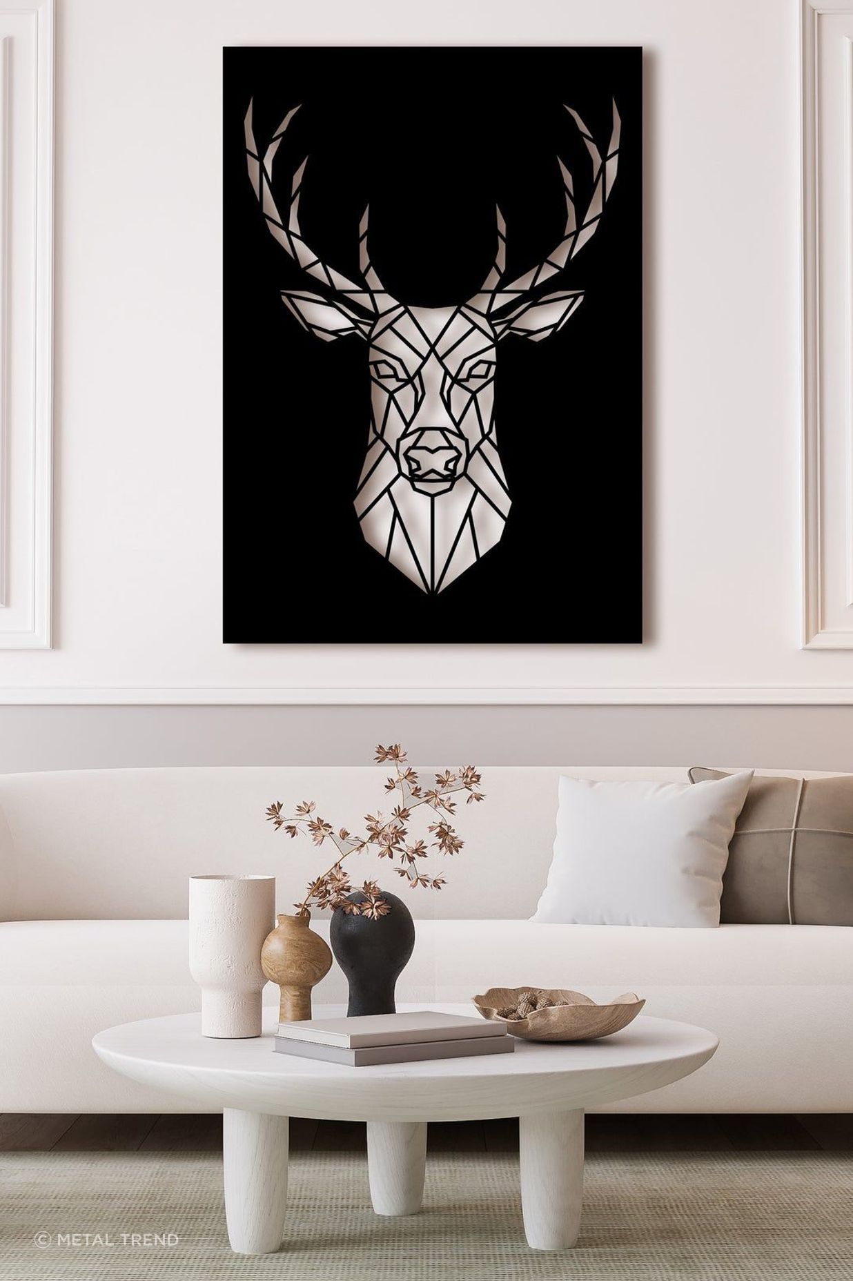 Something as simple as a piece of wall art can inspire your design preferences.