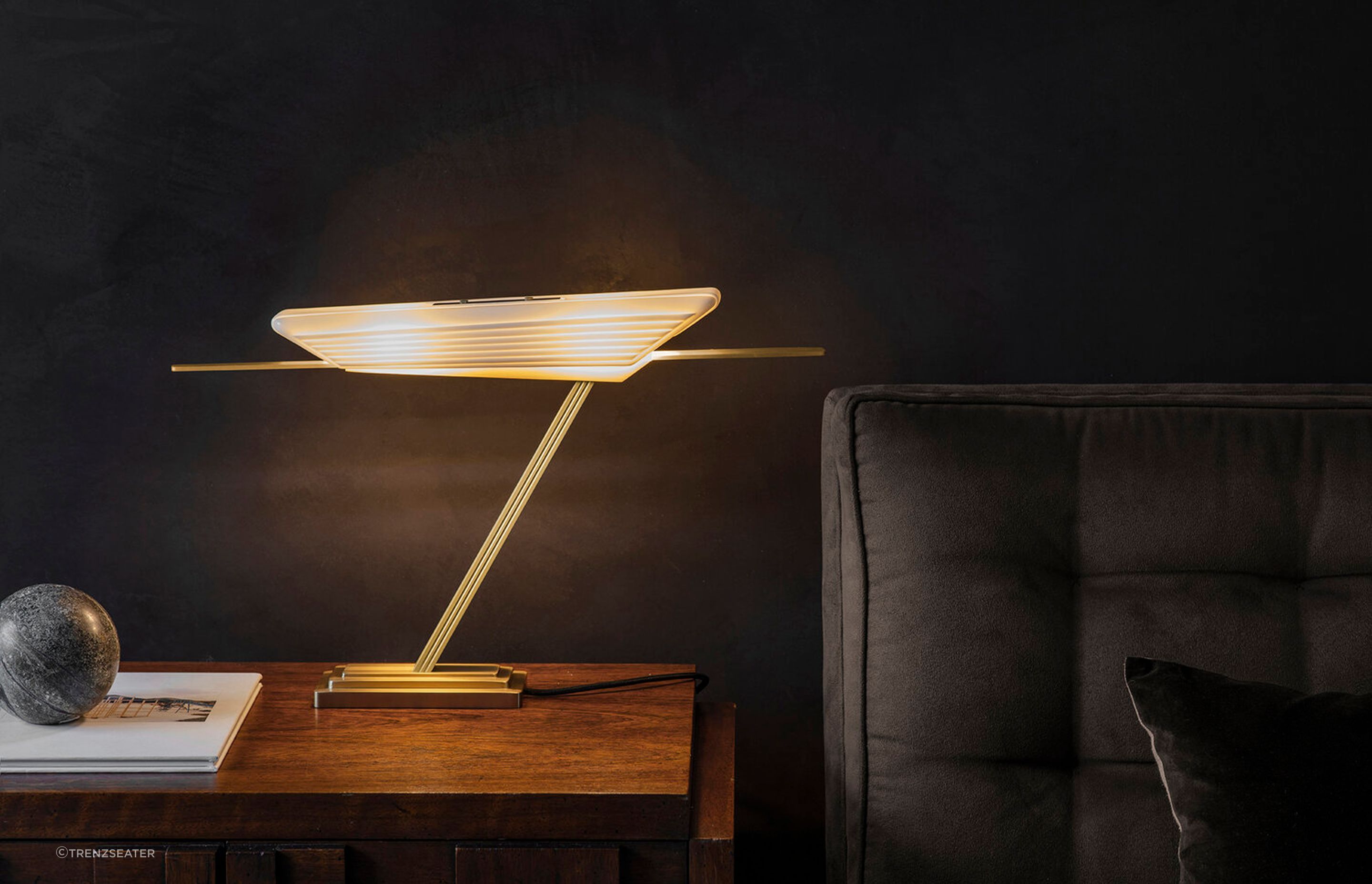 The Glaive Table Lamp epitomises style and functionality with respect to lighting.