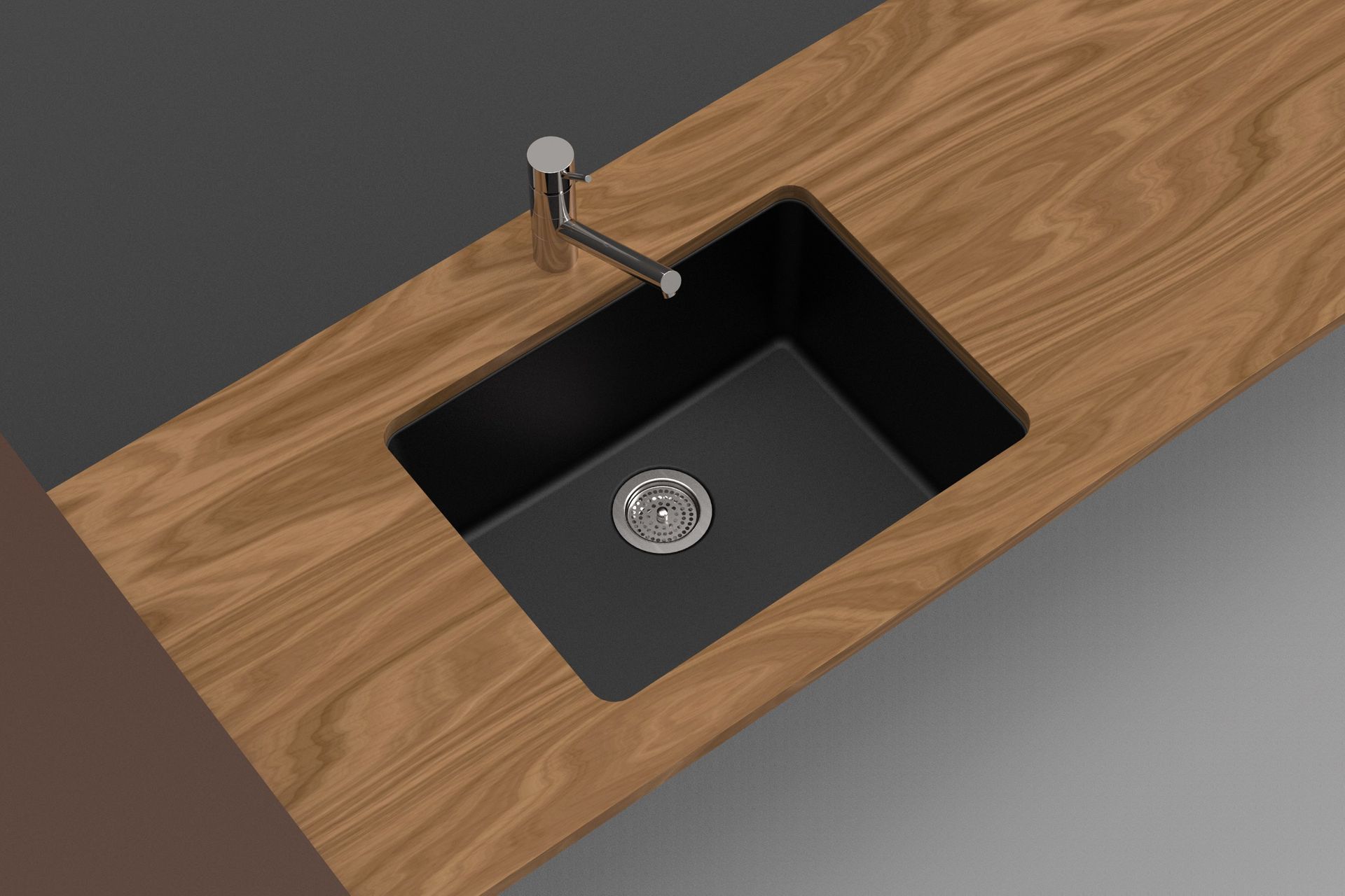 Made of premium quality white granite stone composite — The OX6347.KS Granite Quartz Single Bowl Sink from Aquaperla.