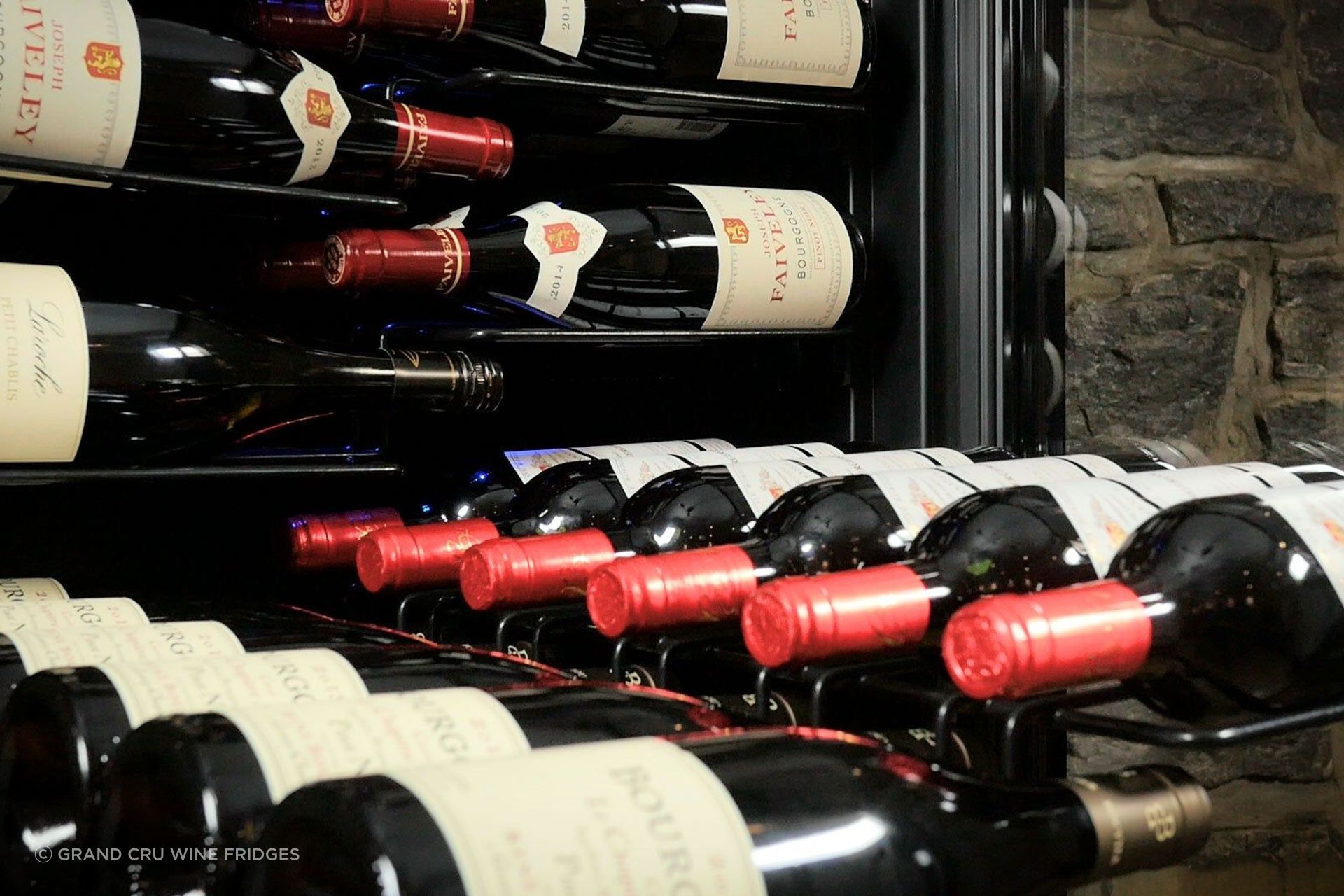Wine fridges that can be used with doors at 90 degrees deliver on form and function.