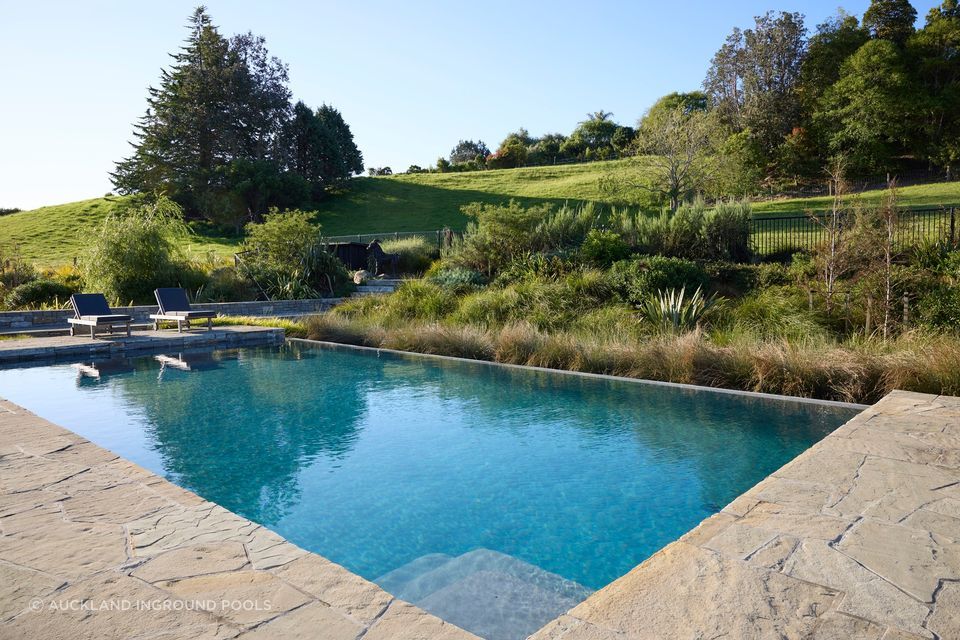 There has been a recent rise in natural and eco-friendly pool designs that blend in with the landscape, often including sustainable pool equipment.