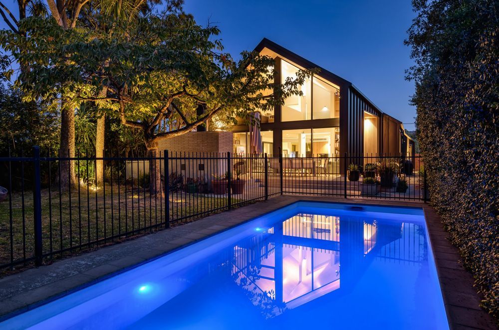 Luxurious amenities, like this lavish pool in this Hawthorne Street home, are highly prized inclusions. | Photographer: Jamie Armstrong