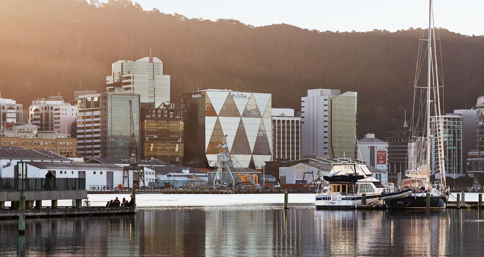 The jewel-like facade of 20 Customhouse Quay epitomises simplified architectural thinking. Image credit: Thomas Seear-Budd.