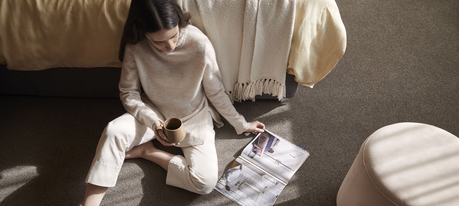 Hamptons Wool Carpet by Bremworth.