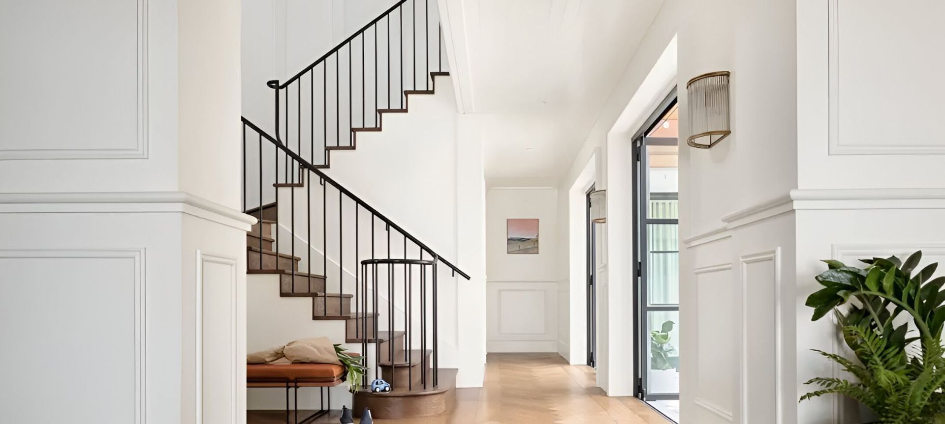 Dulux 'Cardrona' brings an essence of The Hamptons to your home, evoking elegance and a sense of timelessness.