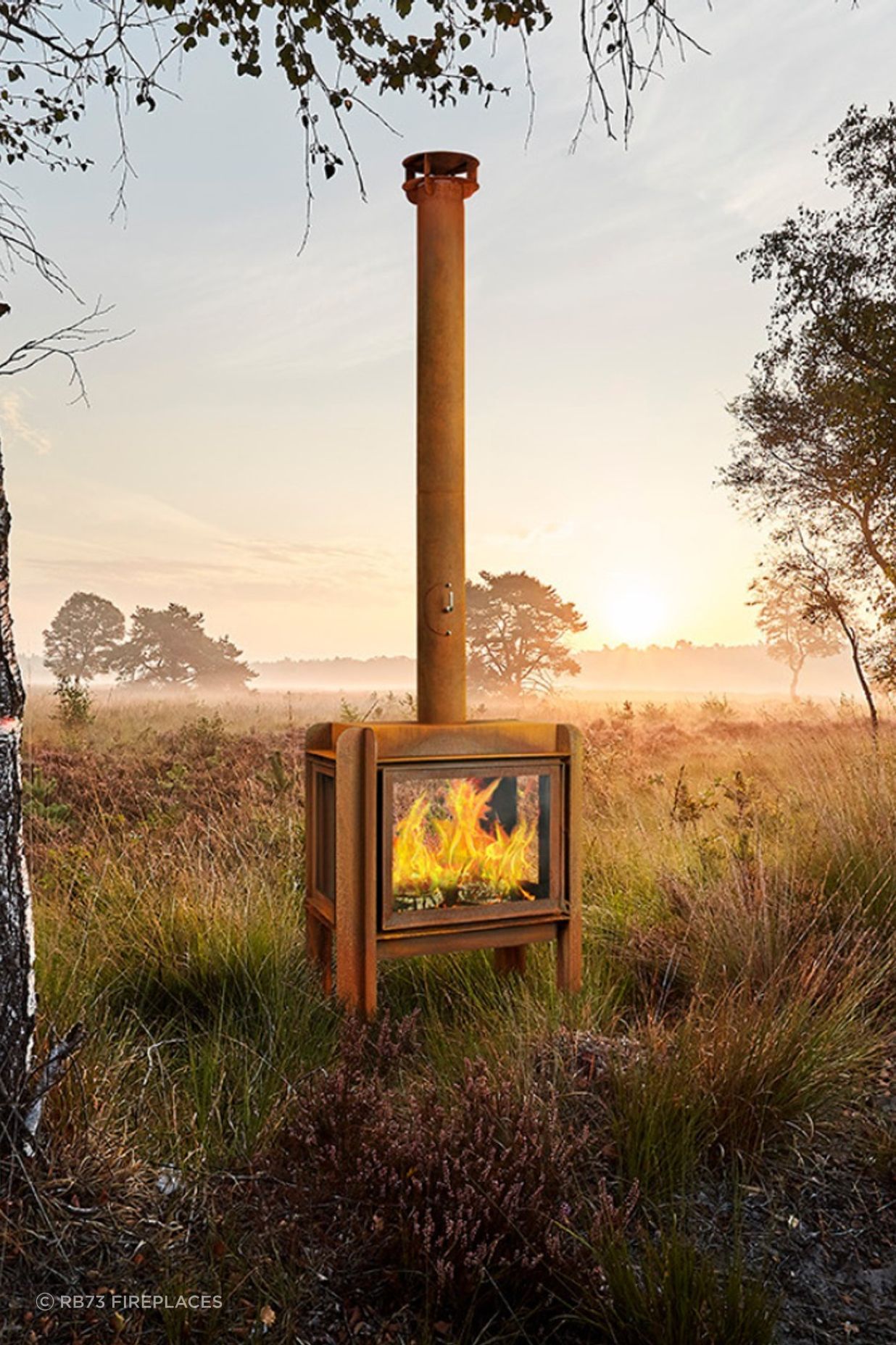 RB73 Fennek 80 outdoor heater from Heat &amp; Grill