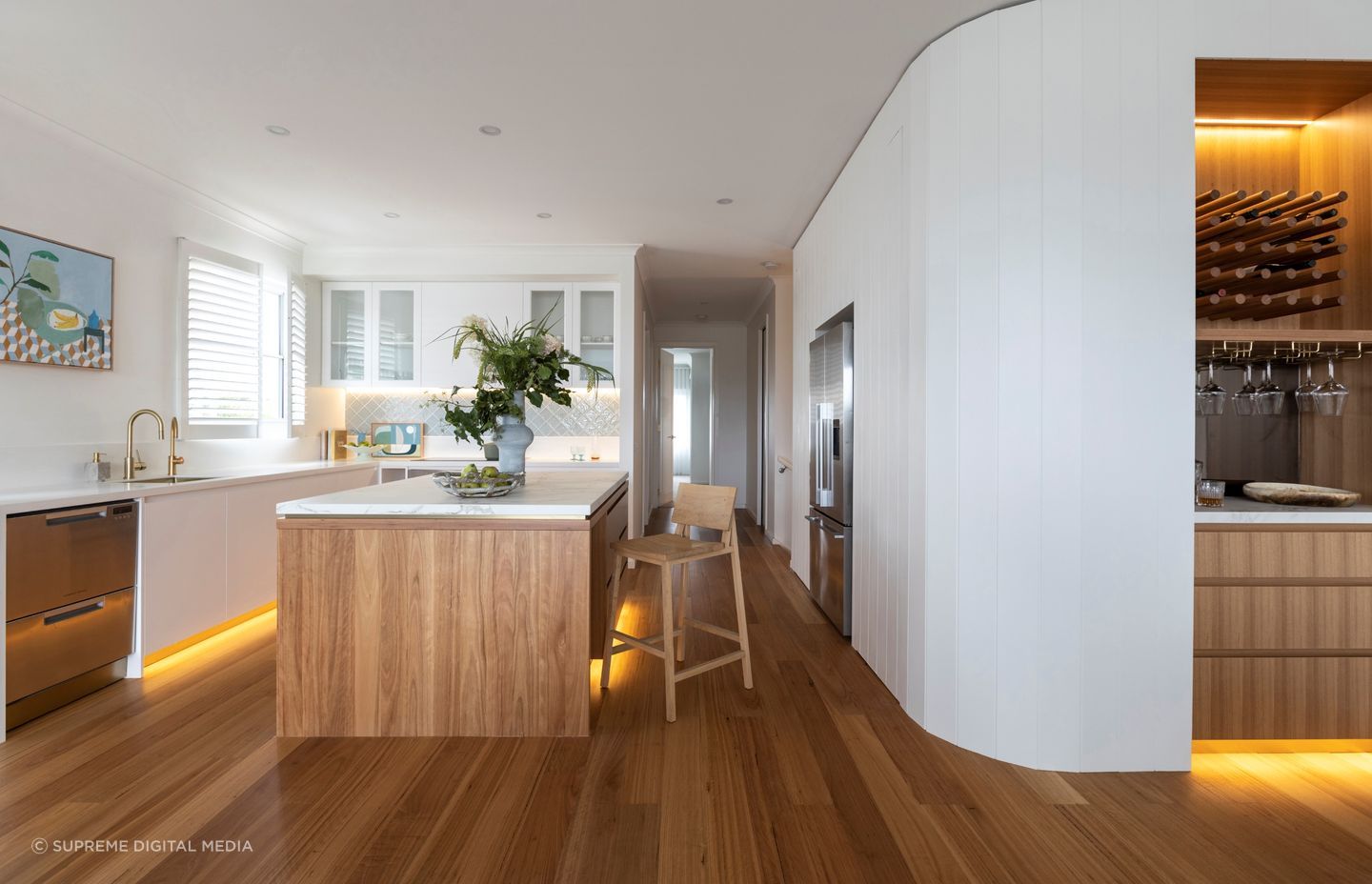 An immaculate home restoration by Cooper &amp; Blake Architecture. | Photography: Supreme Digital Media
