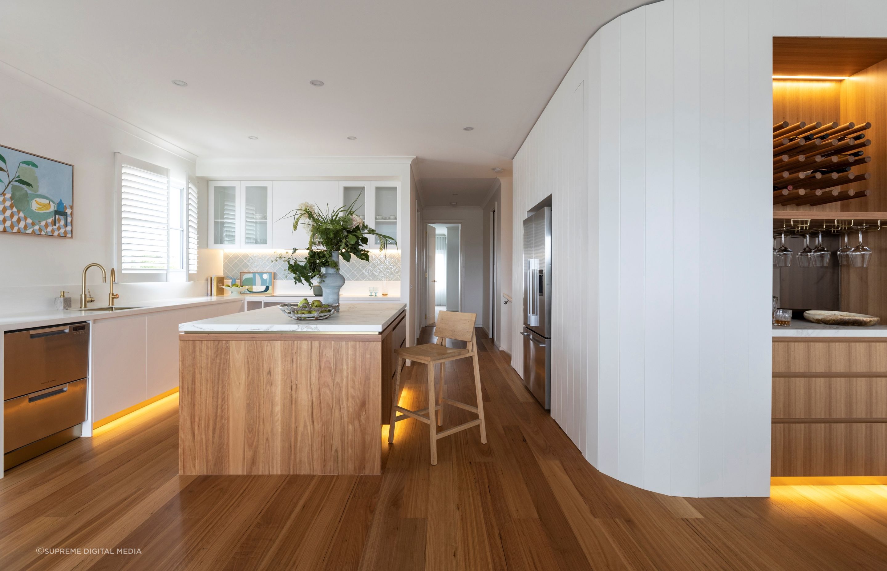 An immaculate home restoration by Cooper & Blake Architecture. | Photography: Supreme Digital Media