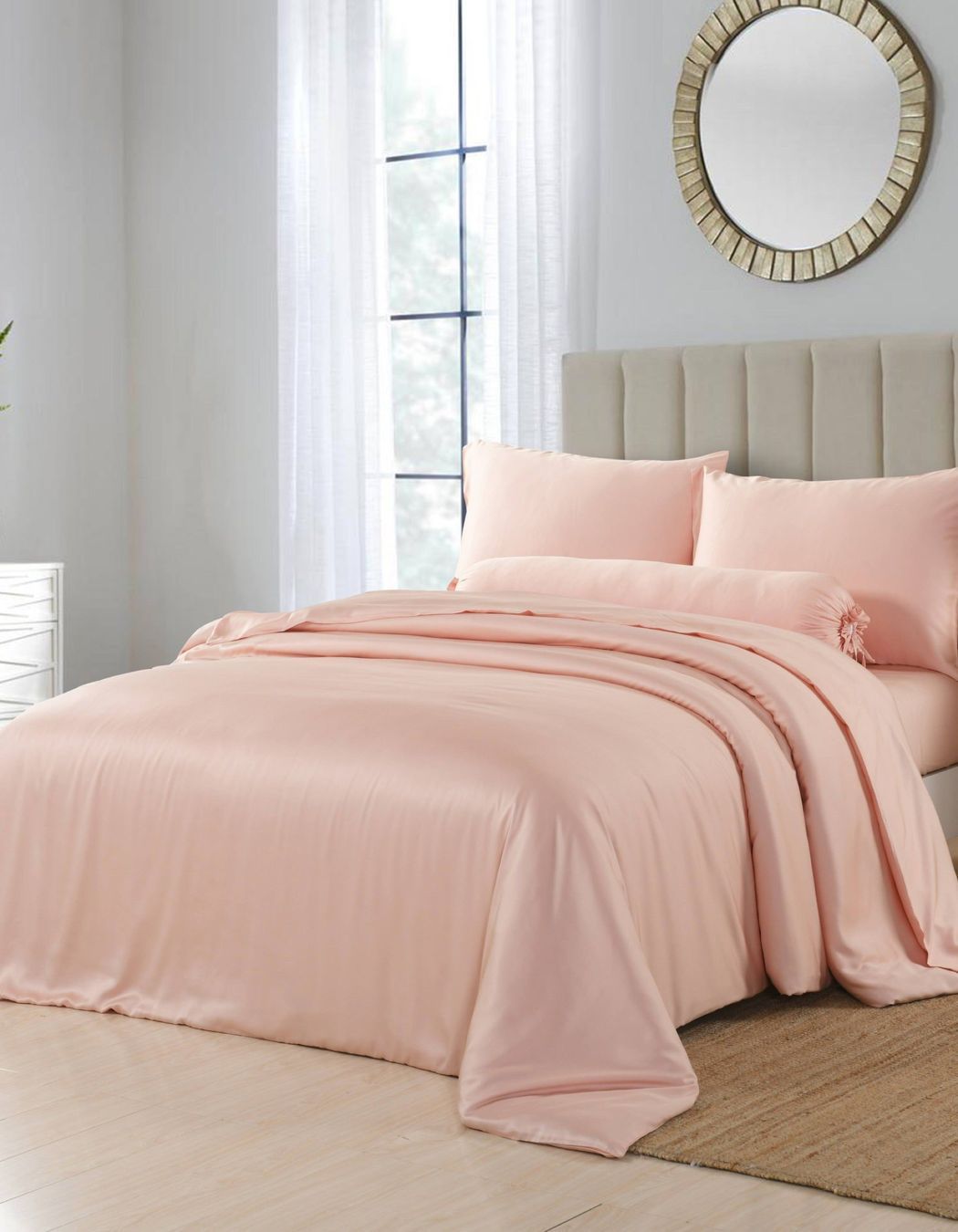Silky Soft Bamboo Sheet Set - Soft Coral Pink
by Ivory &amp; Deene