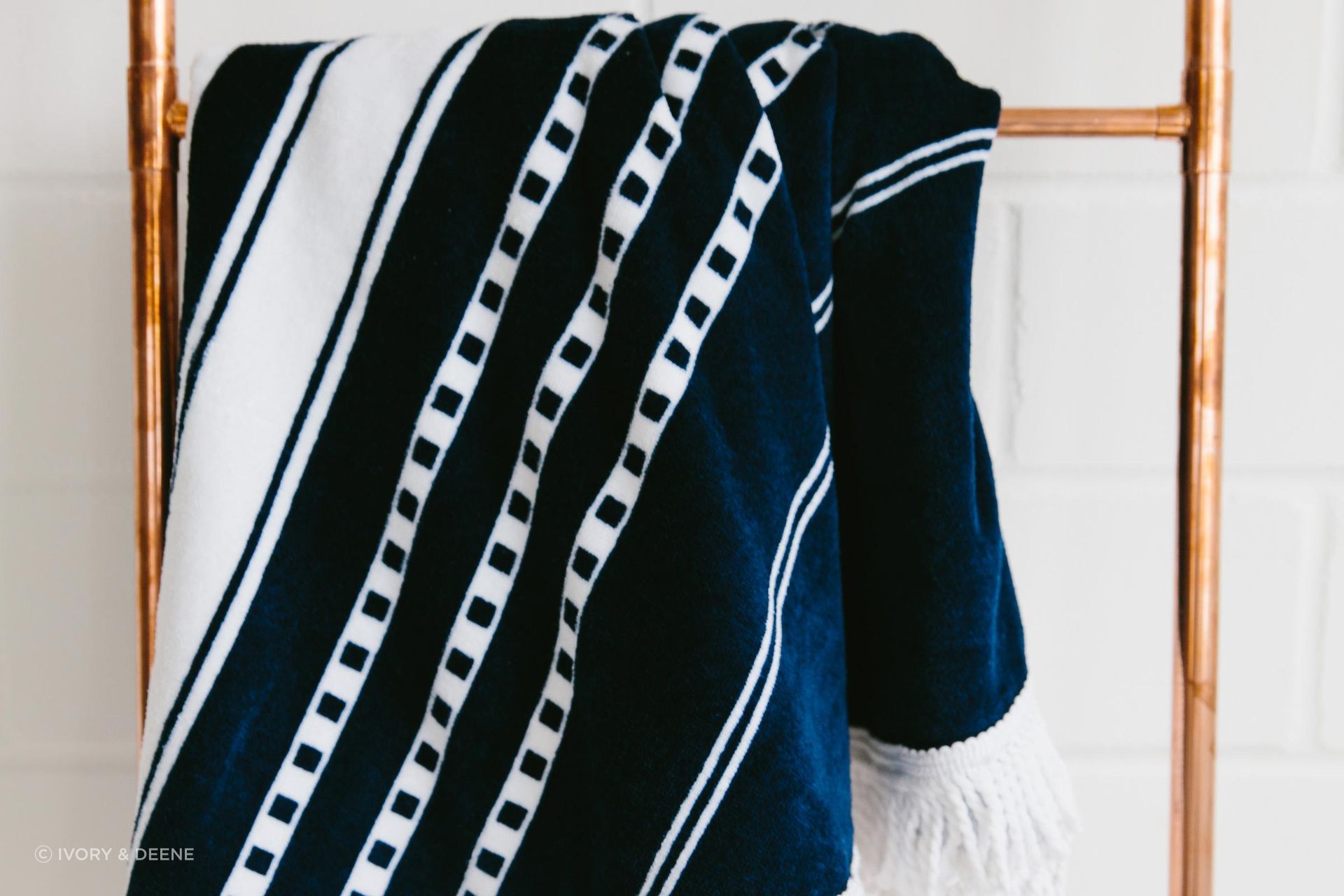 Round Beach Towel/Picnic Blanket - Oceans
by Ivory & Deene