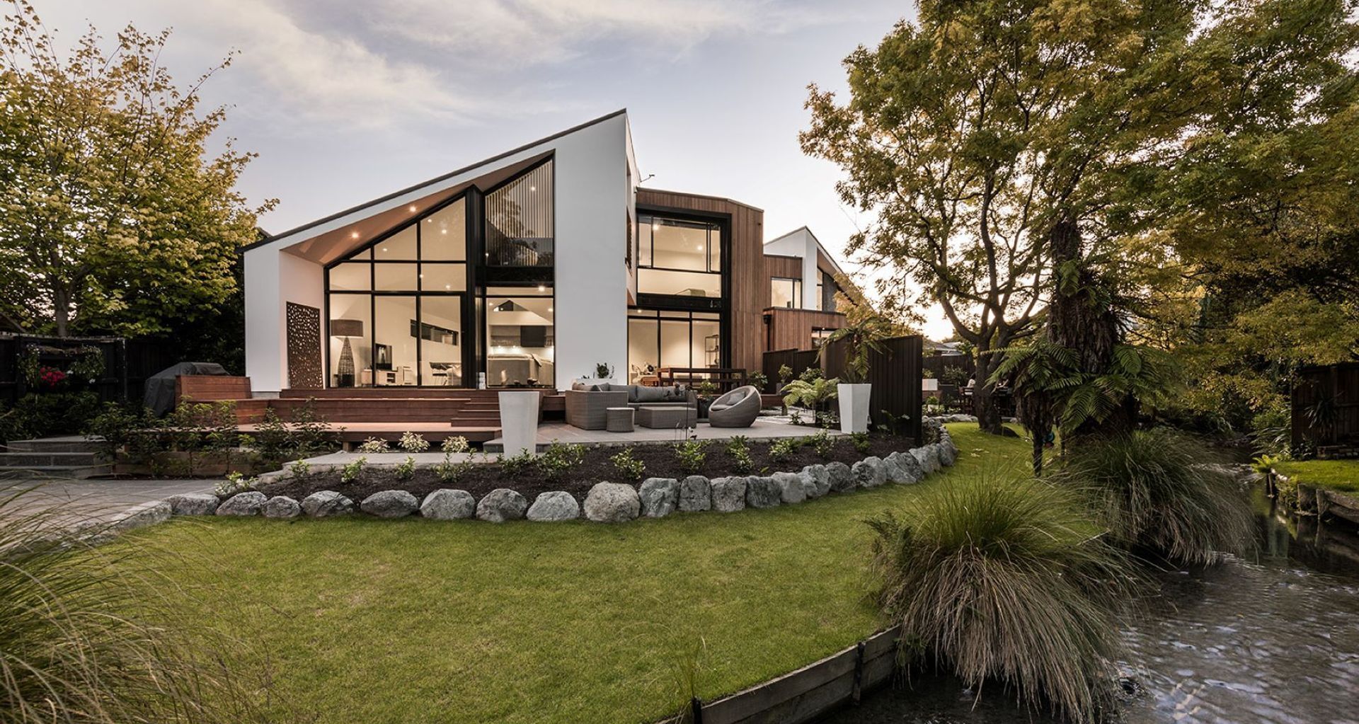The pristine Ilam Home.
