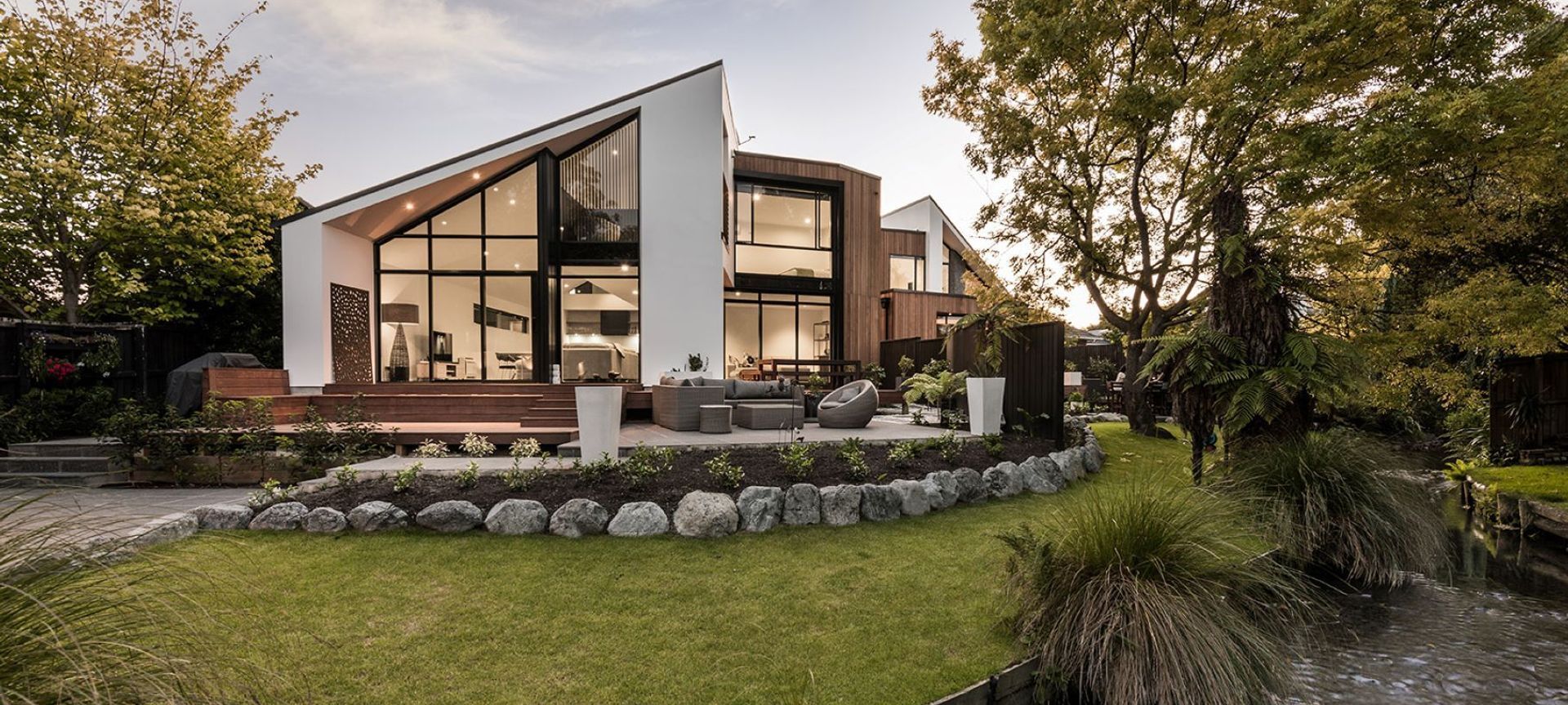 The pristine Ilam Home.