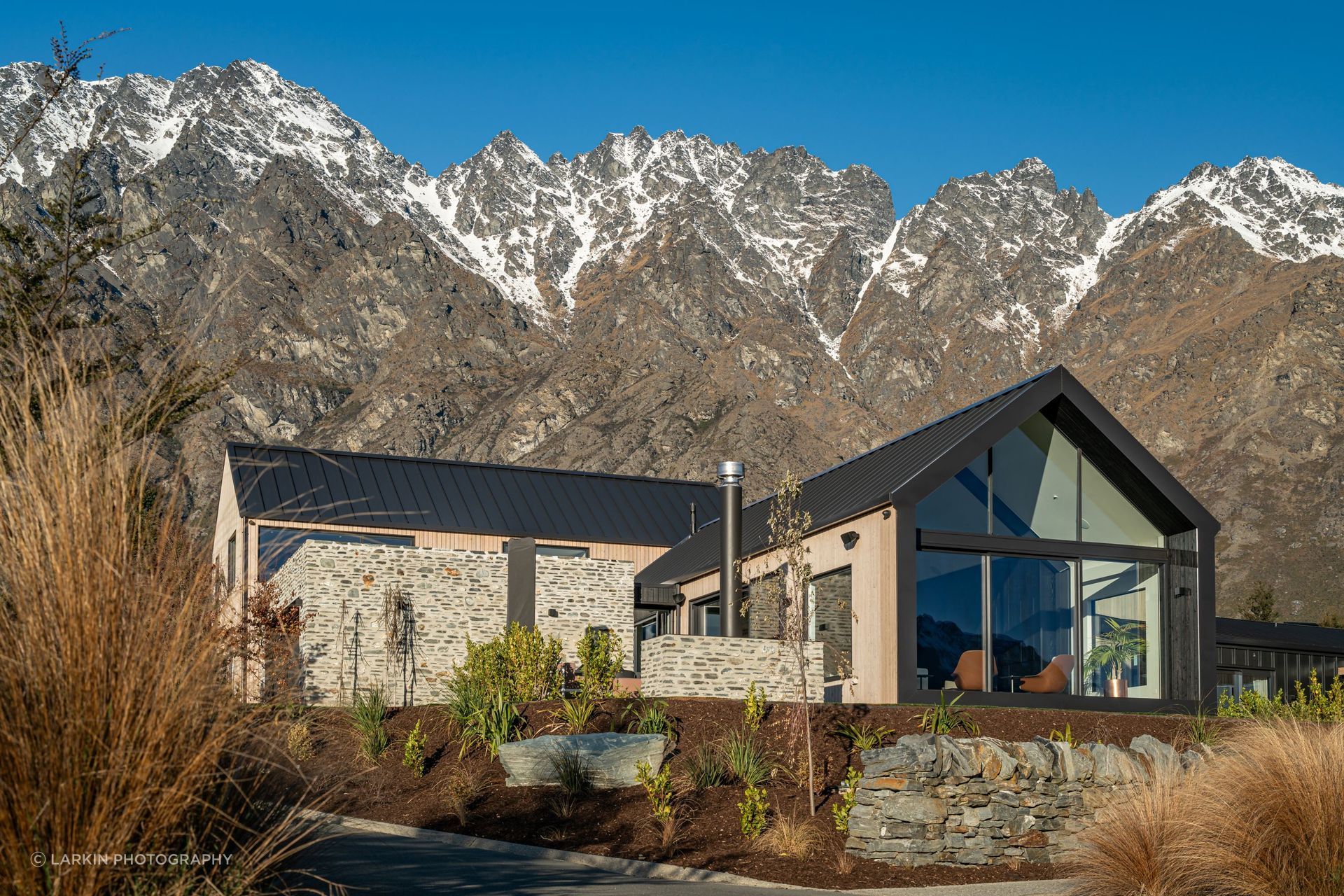 A majestic home that incorporates its beautiful environment into the living experience by Ben Hudson Architects. | Photography: Larkin Photography