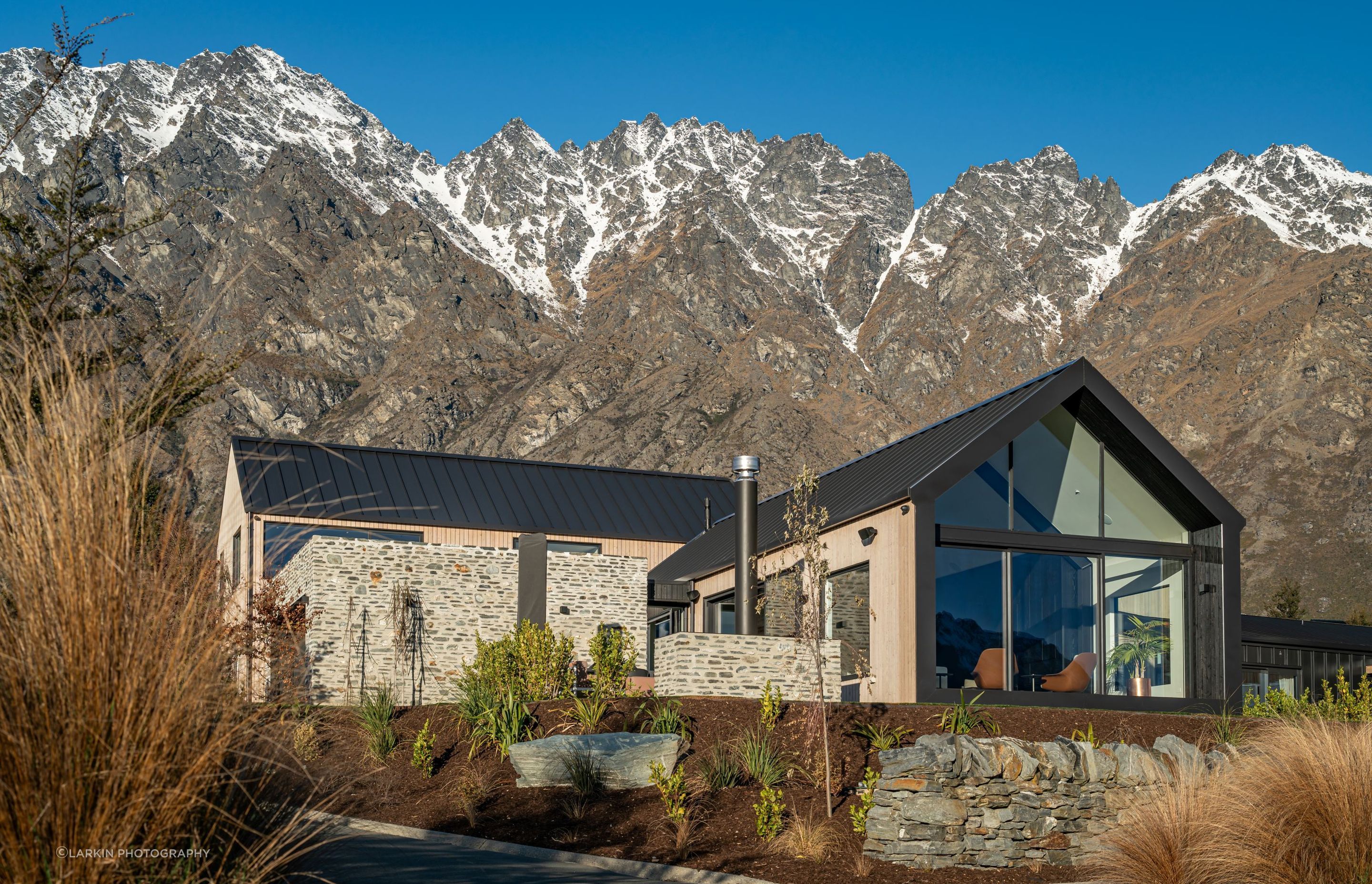 A majestic home that incorporates its beautiful environment into the living experience by Ben Hudson Architects. | Photography: Larkin Photography