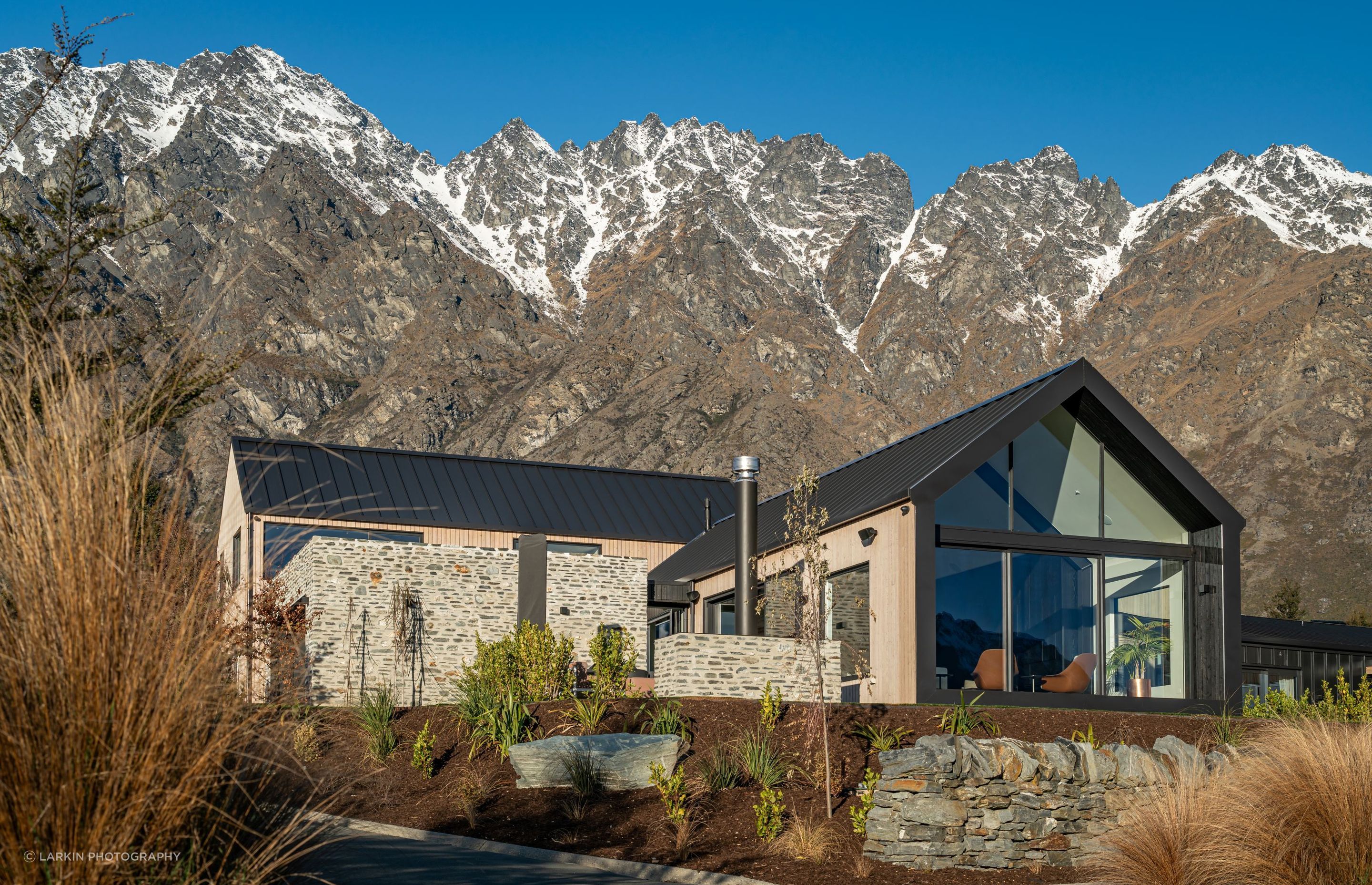 A majestic home that incorporates its beautiful environment into the living experience by Ben Hudson Architects. | Photography: Larkin Photography