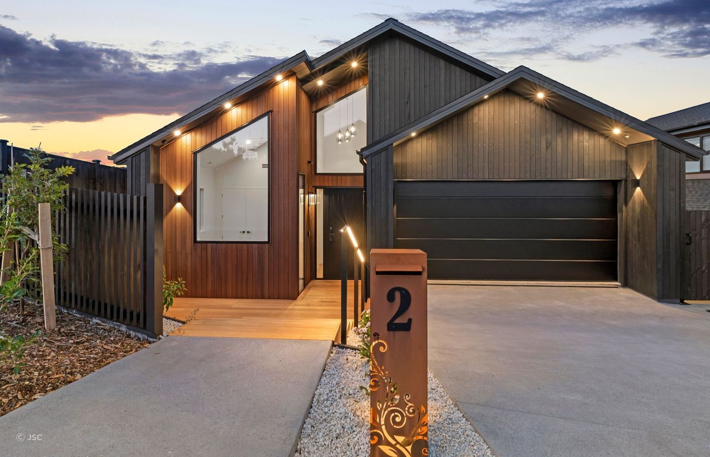 A great use of TMT Tuscan cladding, part of JSC's Thermally Modified Timber range.