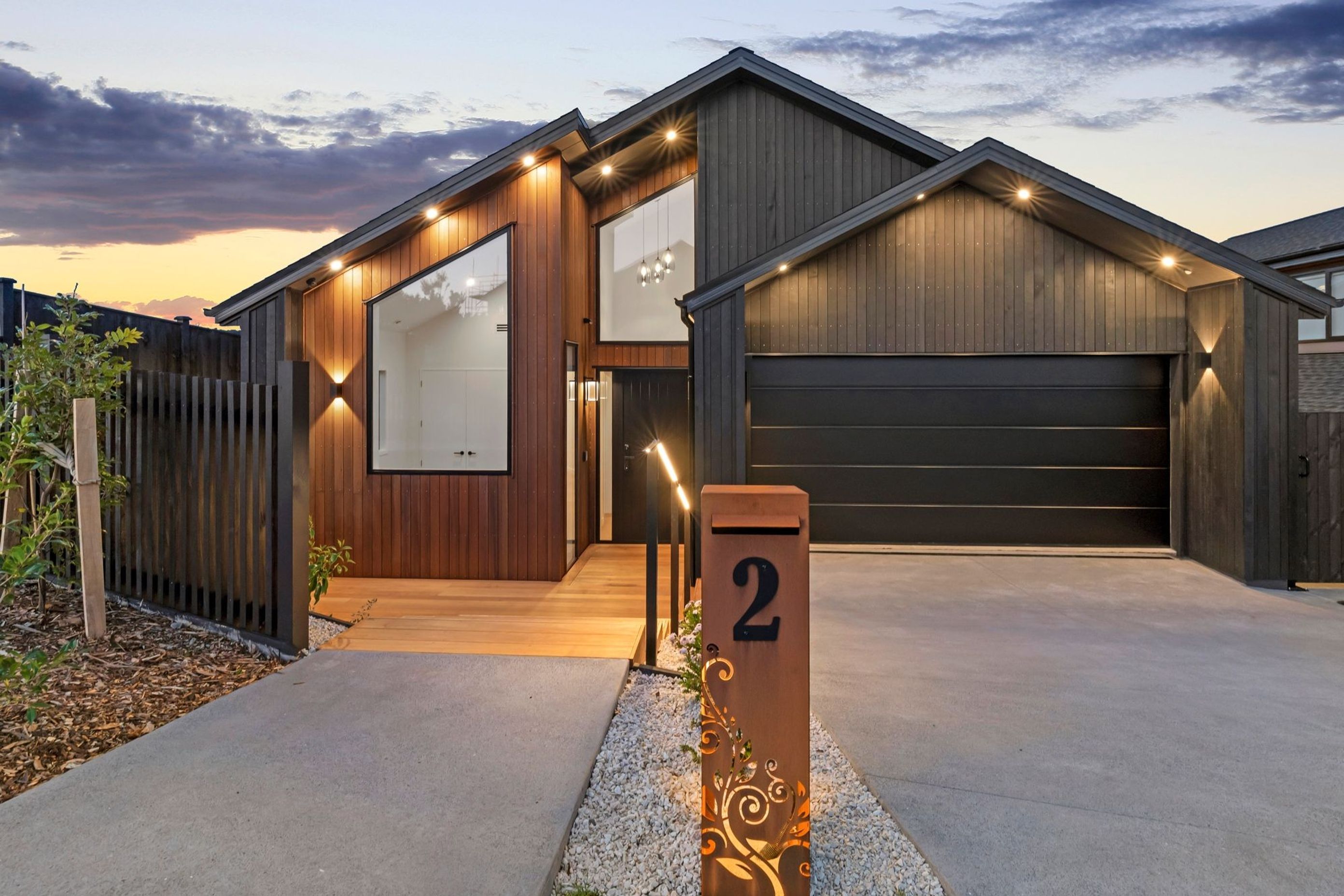 A great use of TMT Tuscan cladding, part of JSC's Thermally Modified Timber range.