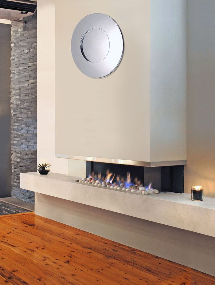 Modern electric fireplaces bring style and functionality together. Featured product: Jetmaster Cantilever Gas Fireplace 1100.