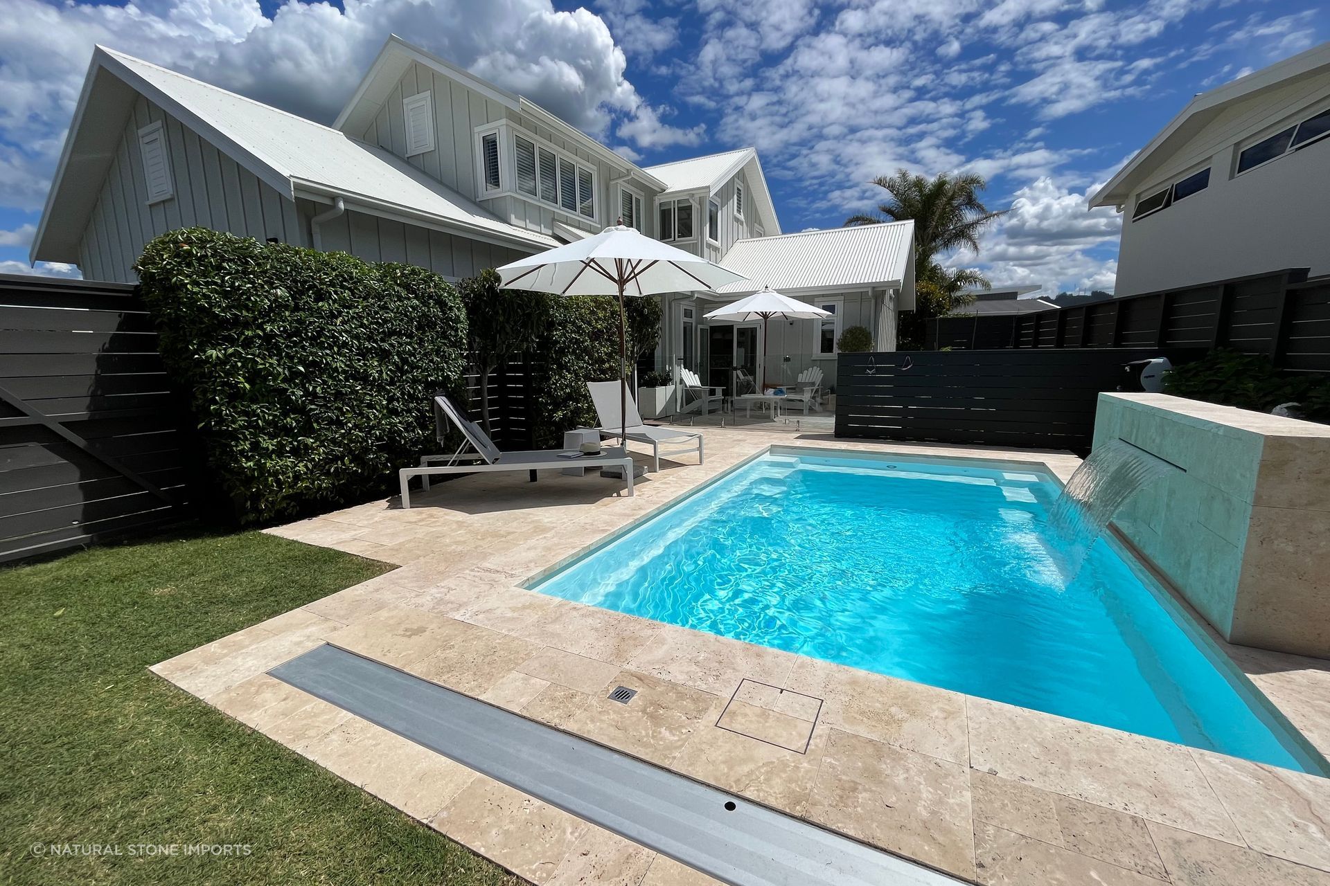 The material is durable, low-maintenance and affordable.
