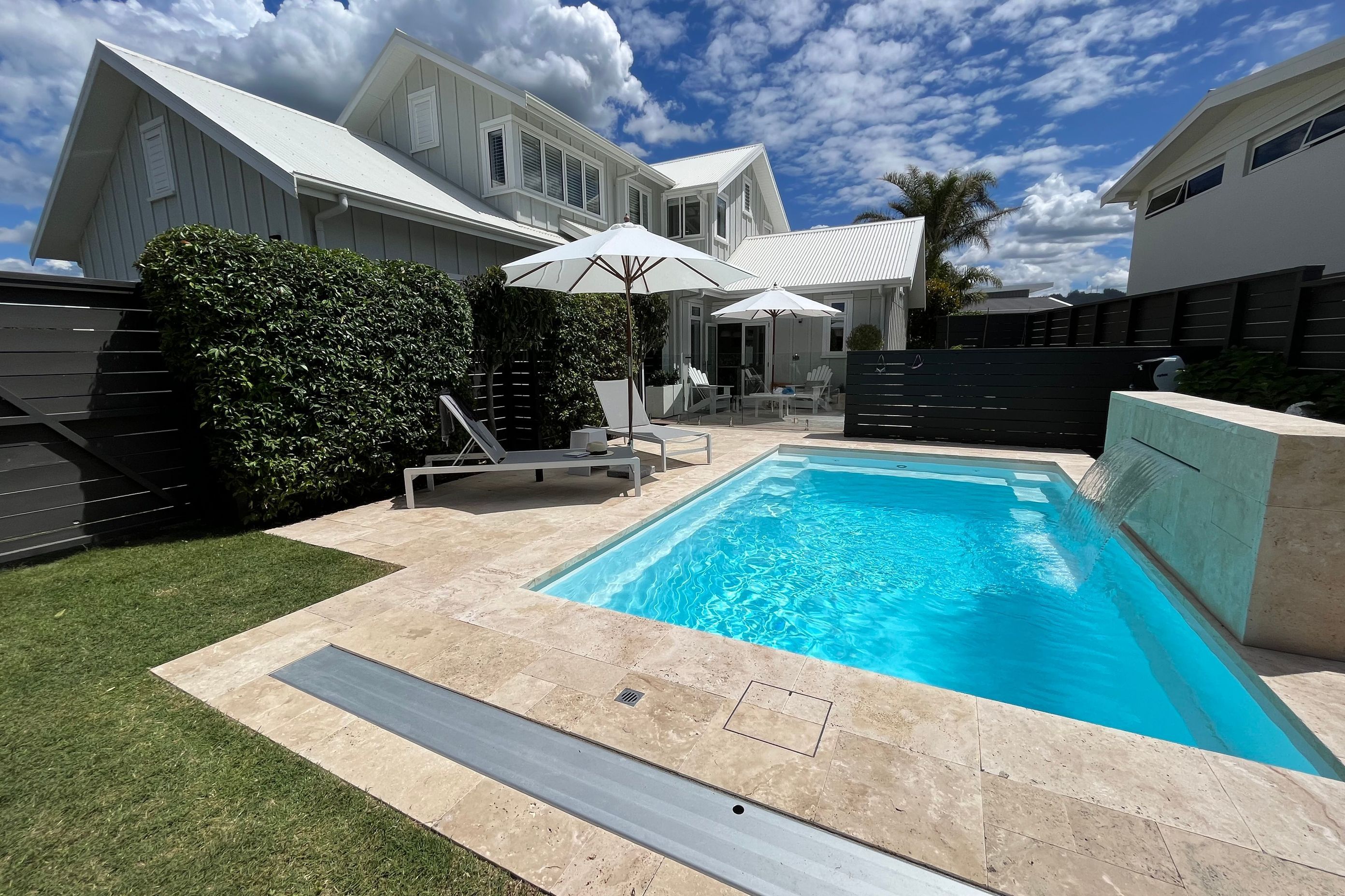 The material is durable, low-maintenance and affordable.