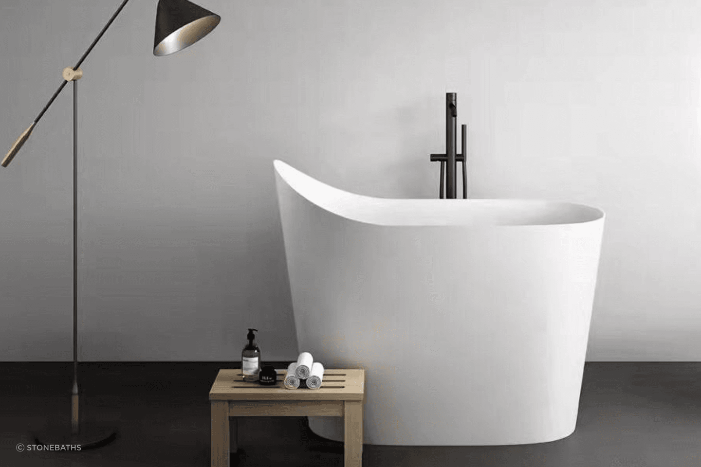Contemporary bathtubs come in all shapes and sizes. Featured Product: Josei Japanese Soak Tub