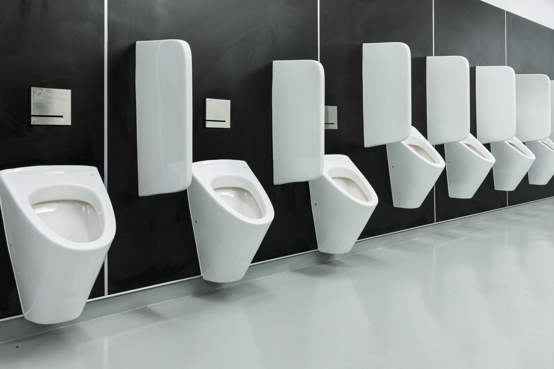 The Rak Series Wall Hung Urinal is a great versatile choice in various settings.