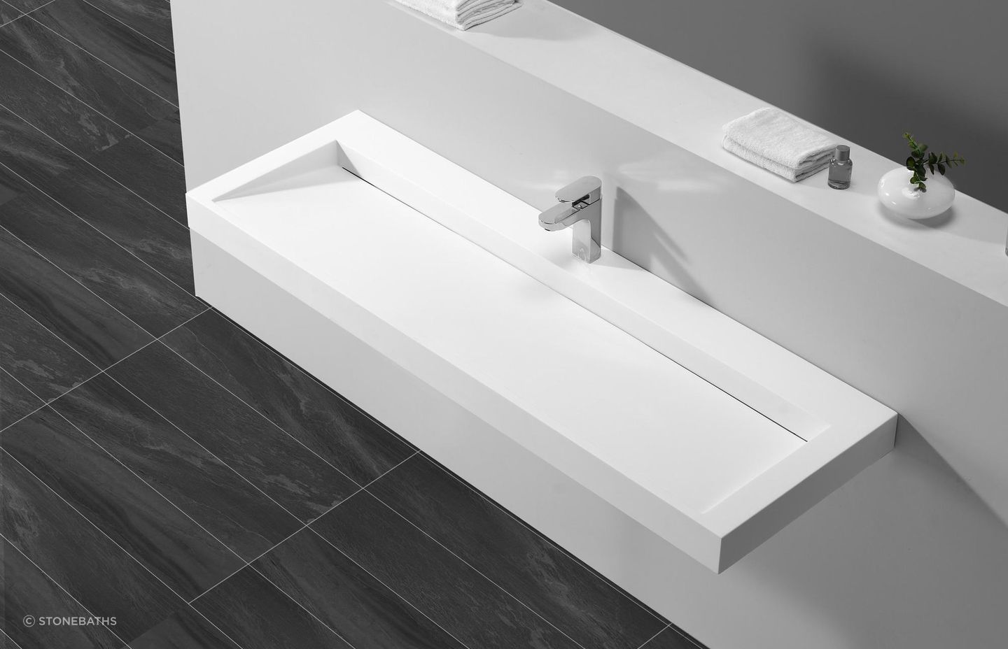 B1265-2 Wall Mounted Basin.