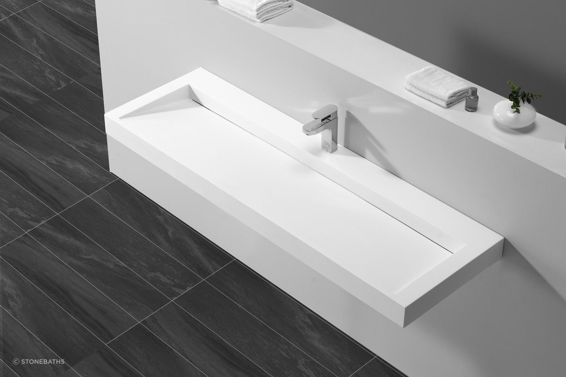 B1265-2 Wall Mounted Basin.