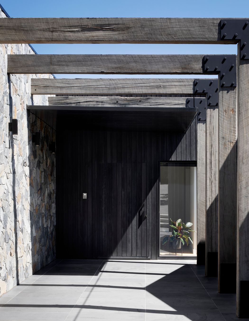 Eco Timber Group's salvaged timber creates the opportunity for structures with character and history.