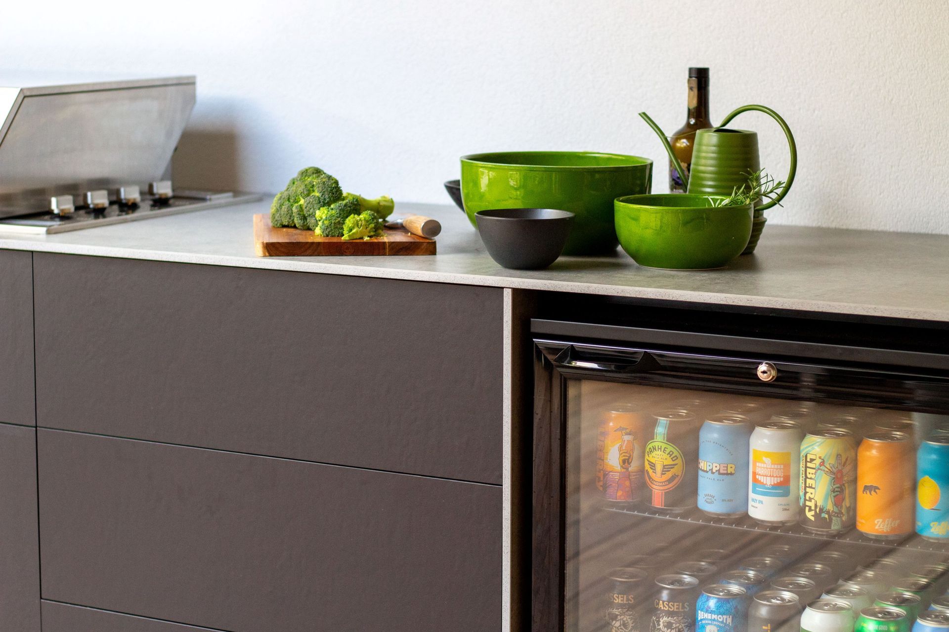 High-quality materials, like those featured in the Kreta Outdoor Kitchen from Freeform, are strong traits of a luxury outdoor kitchen.