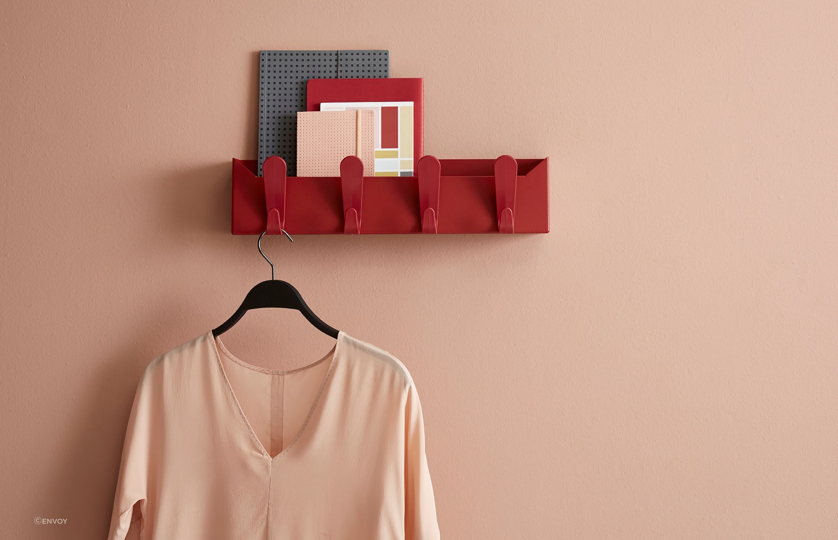 Clever solutions like the Krok Box by Envoy can help you organise your possessions in a neat and tidy way.