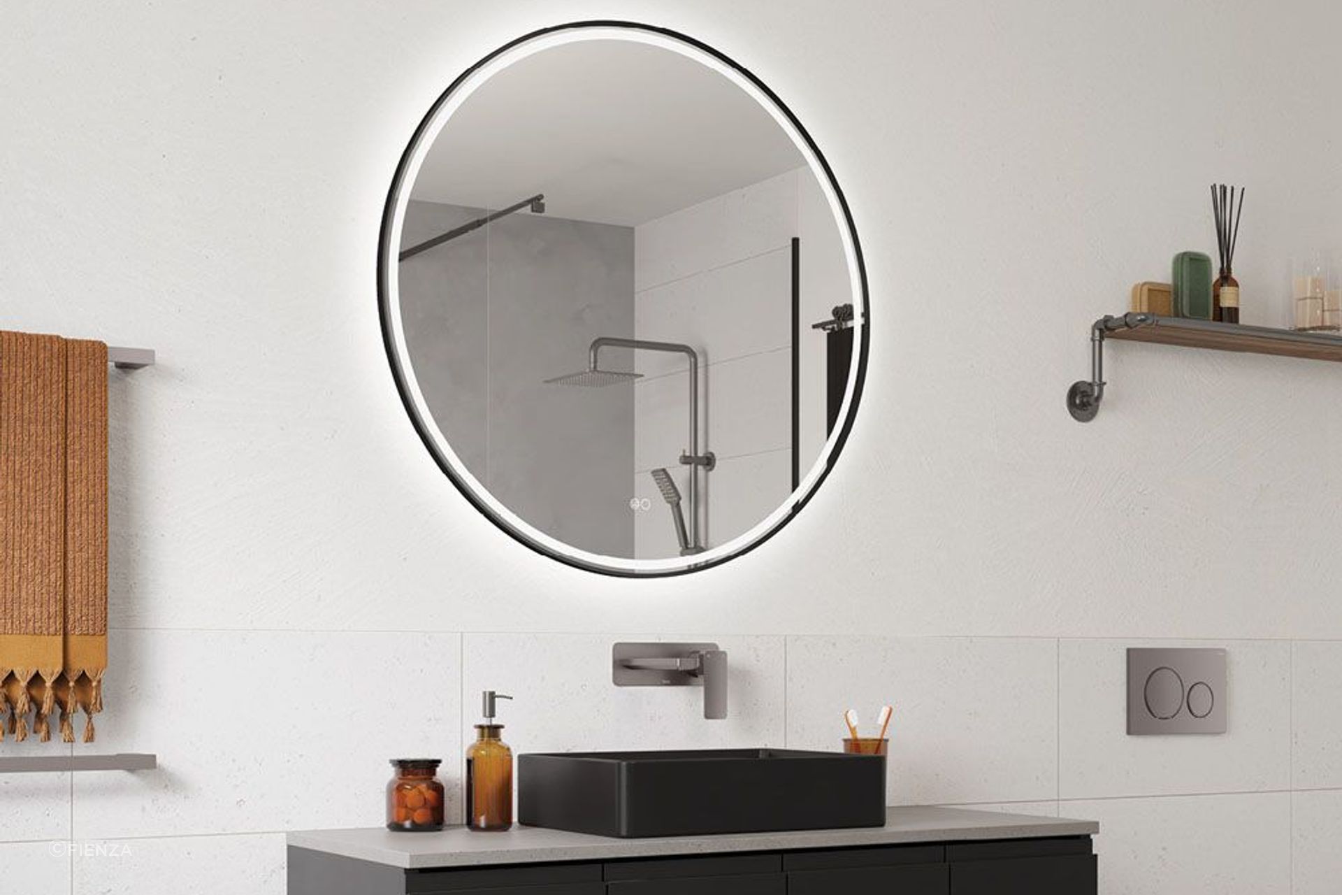 Reba LED Framed Mirrors
By Fienza