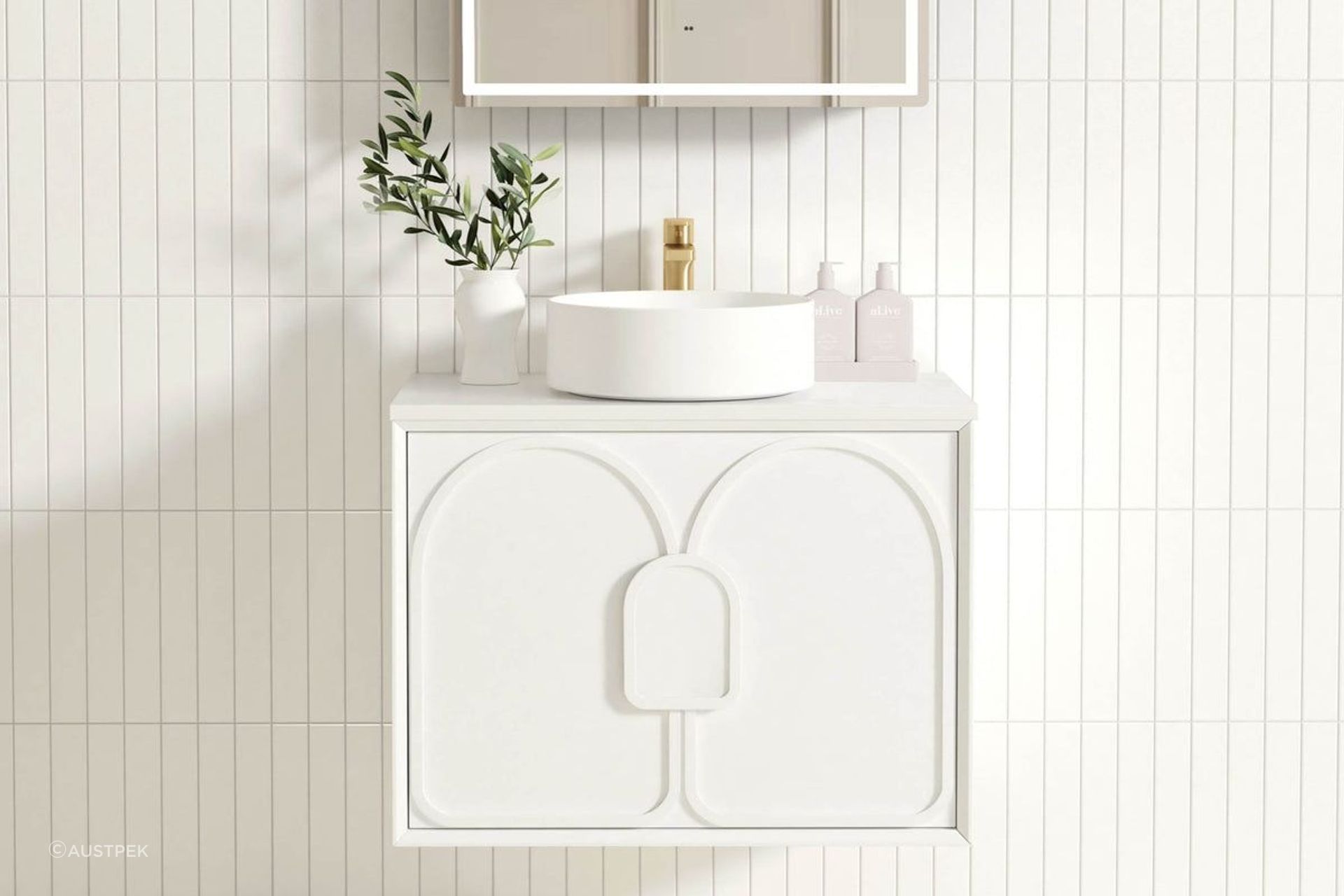 Otti Laguna| Single Bowl Vanity | 750 | Satin White
By Austpek