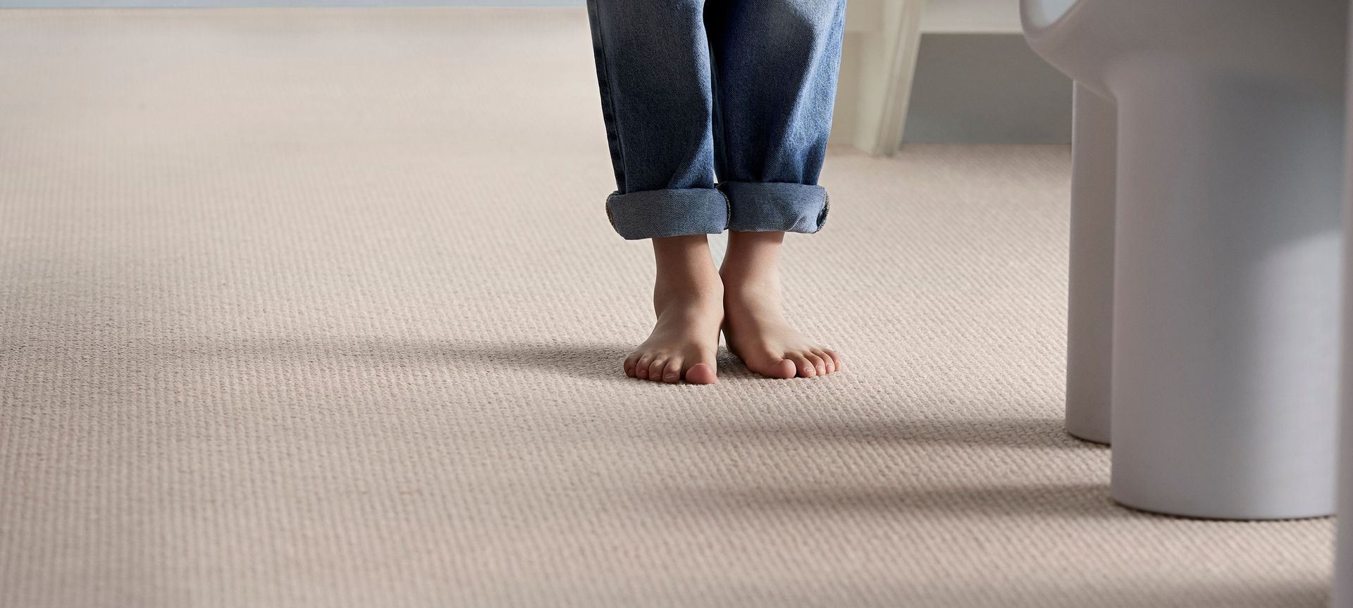 Featured carpet: Lattice Wool Carpet by Bremworth.