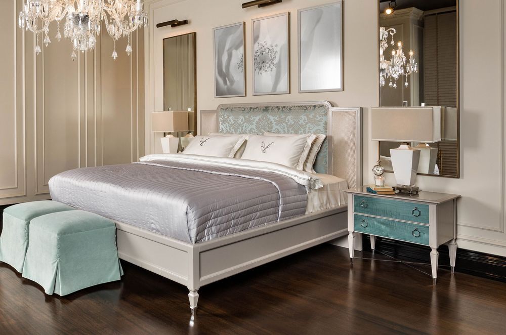 Options like the Laura Nightstand show how luxurious and timeless classical styling can be.