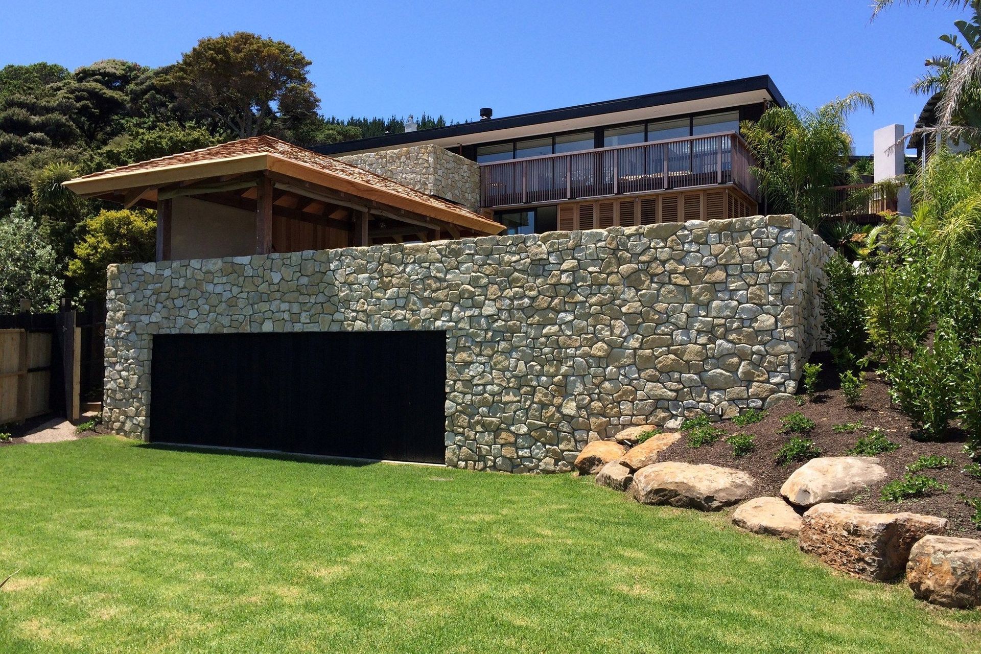 Limestone Cladding by Island Stone.