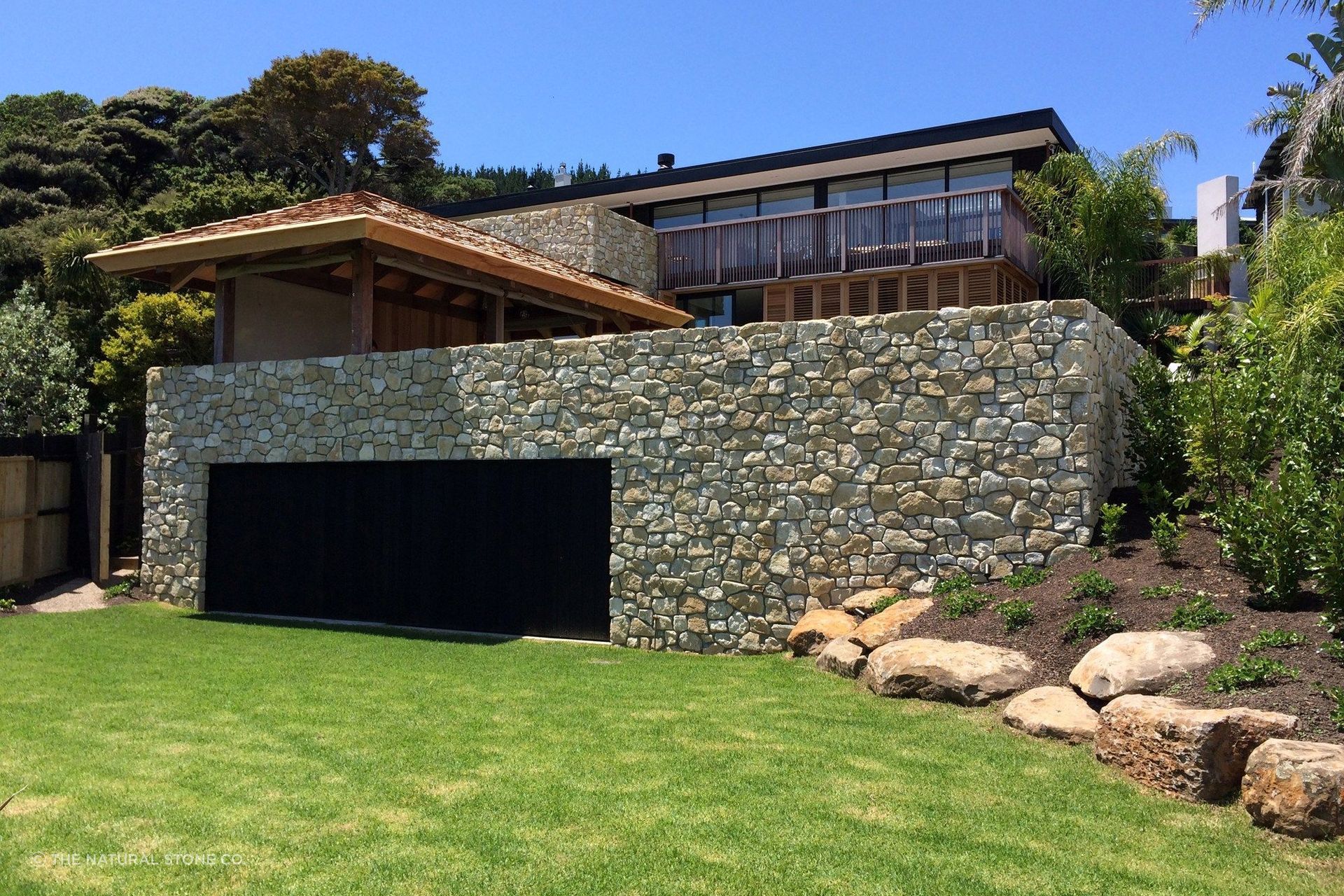 Limestone Cladding by Island Stone.