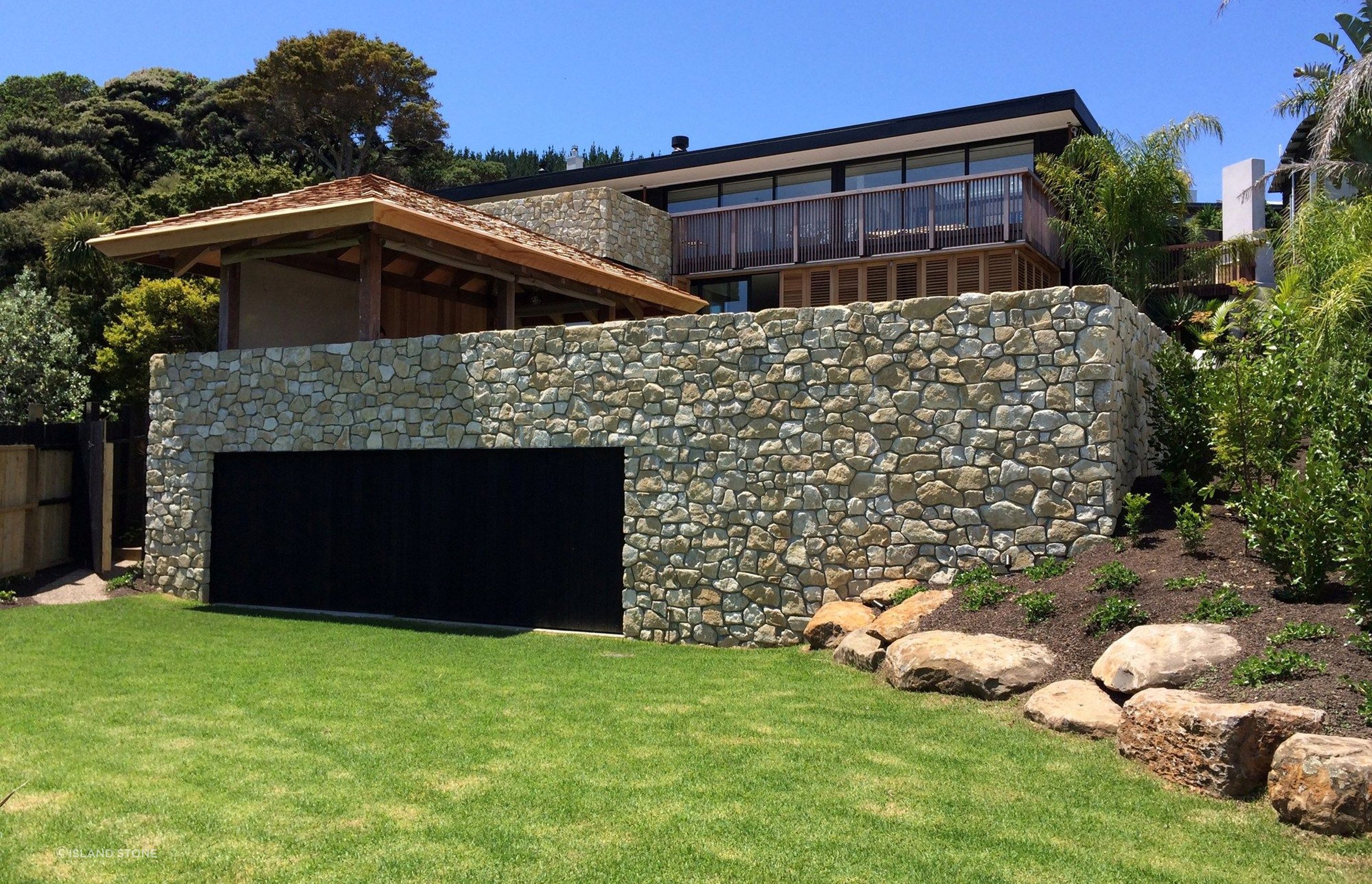 Limestone Cladding by Island Stone.