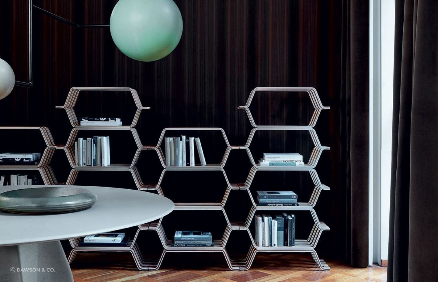 A designer bookcase like the MHC.2 Bookcase by Molteni&amp;C is a rare and unique find.