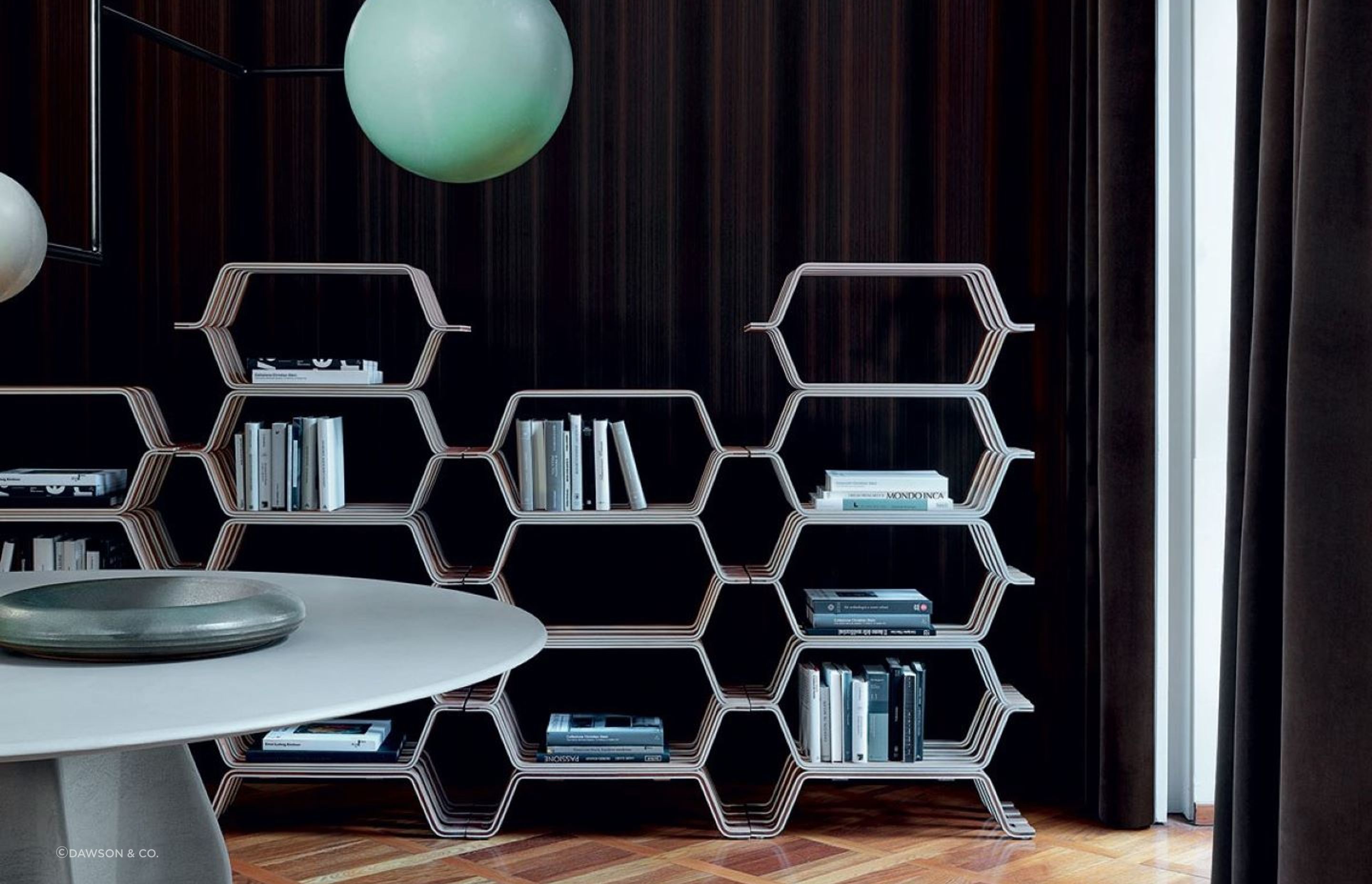 A designer bookcase like the MHC.2 Bookcase by Molteni&amp;C is a rare and unique find.
