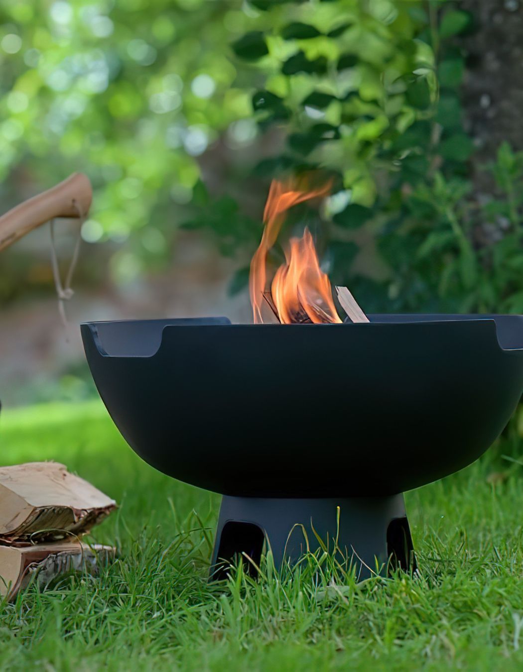 The Morsø Ignis Firepit is a portable option, allowing you to move it around in your backyard or take for camping trips.