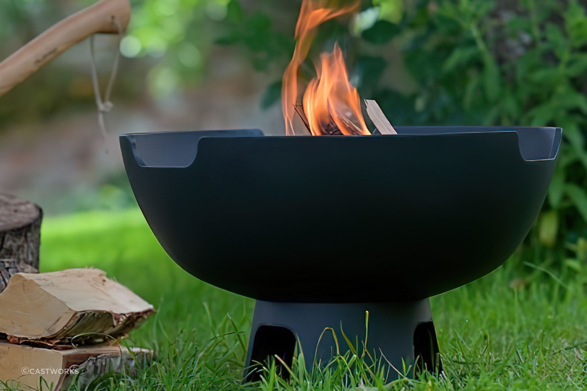 The Morsø Ignis Firepit is a portable option, allowing you to move it around in your backyard or take for camping trips.